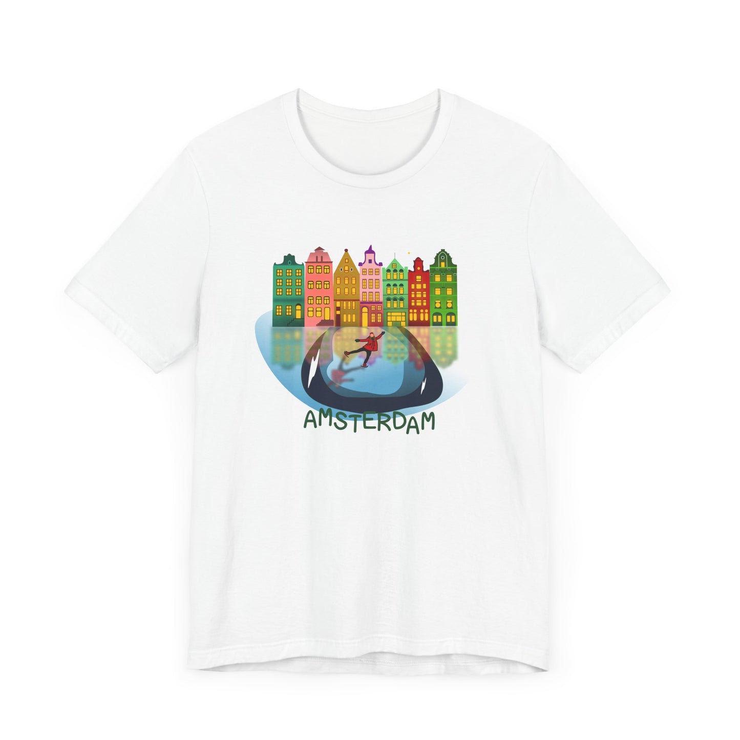 Amsterdam  Unisex Jersey Short Sleeve Tee - 12051