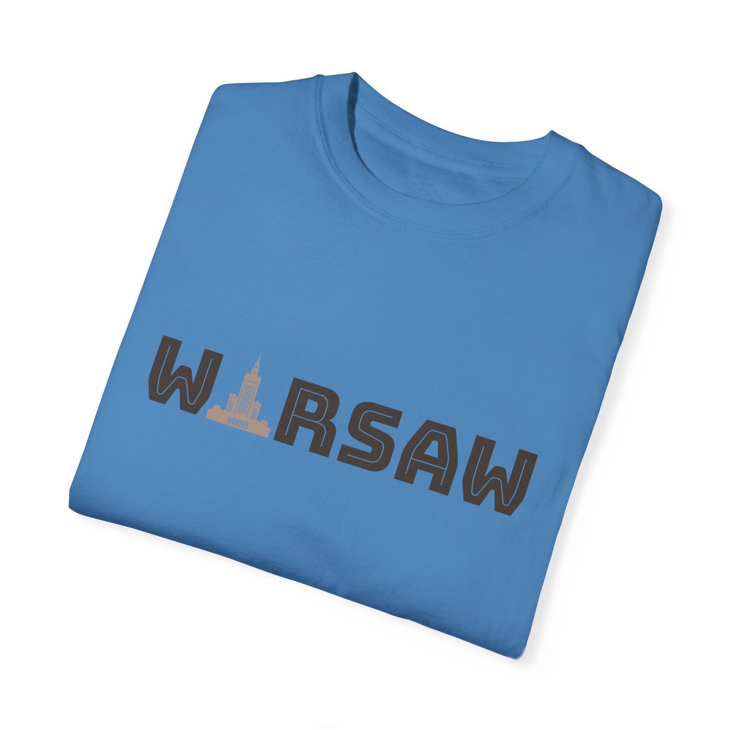 Warsaw City Graphic Unisex T-Shirt – Perfect for Travelers and Locals - 12141