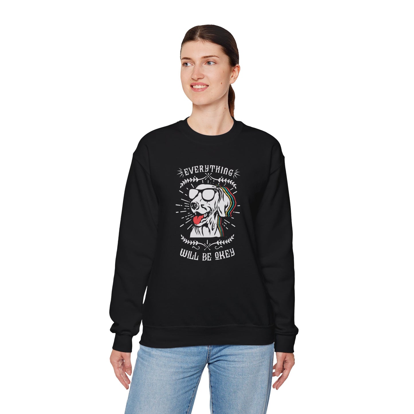 Everything Will Be Ok - Unisex Heavy Blend™ Crewneck Sweatshirt