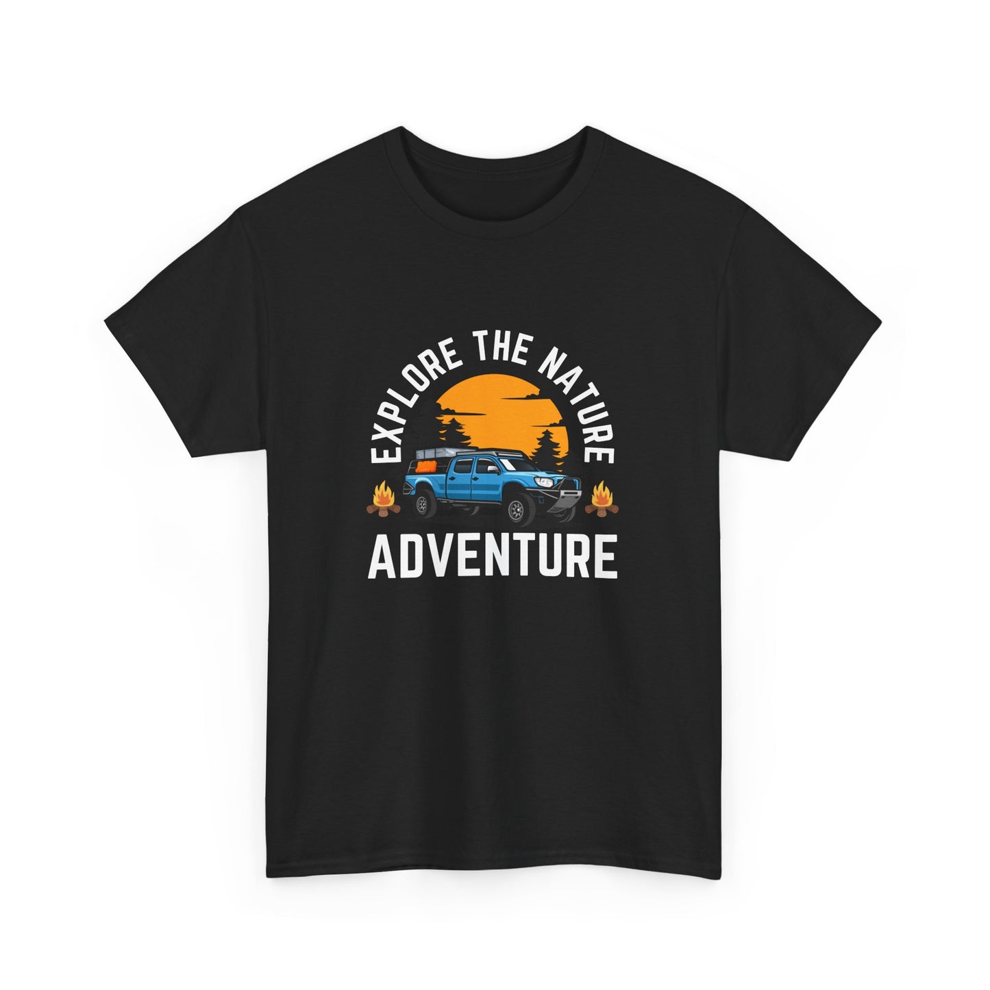 Explore the Nature - Unisex Heavy Cotton Tee - 10753