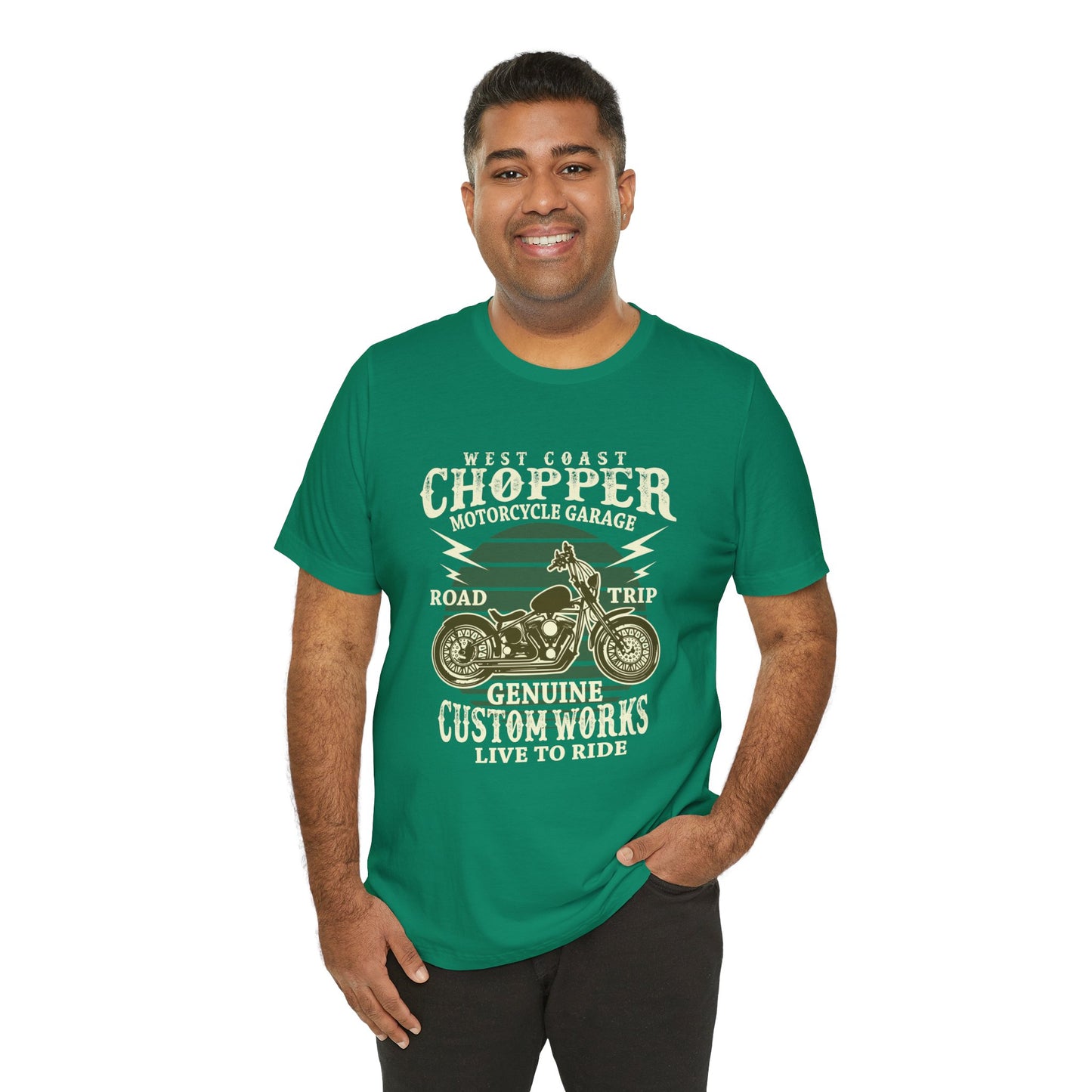 West Coast Chopper, Road Trip - Unisex Jersey Short Sleeve Tee