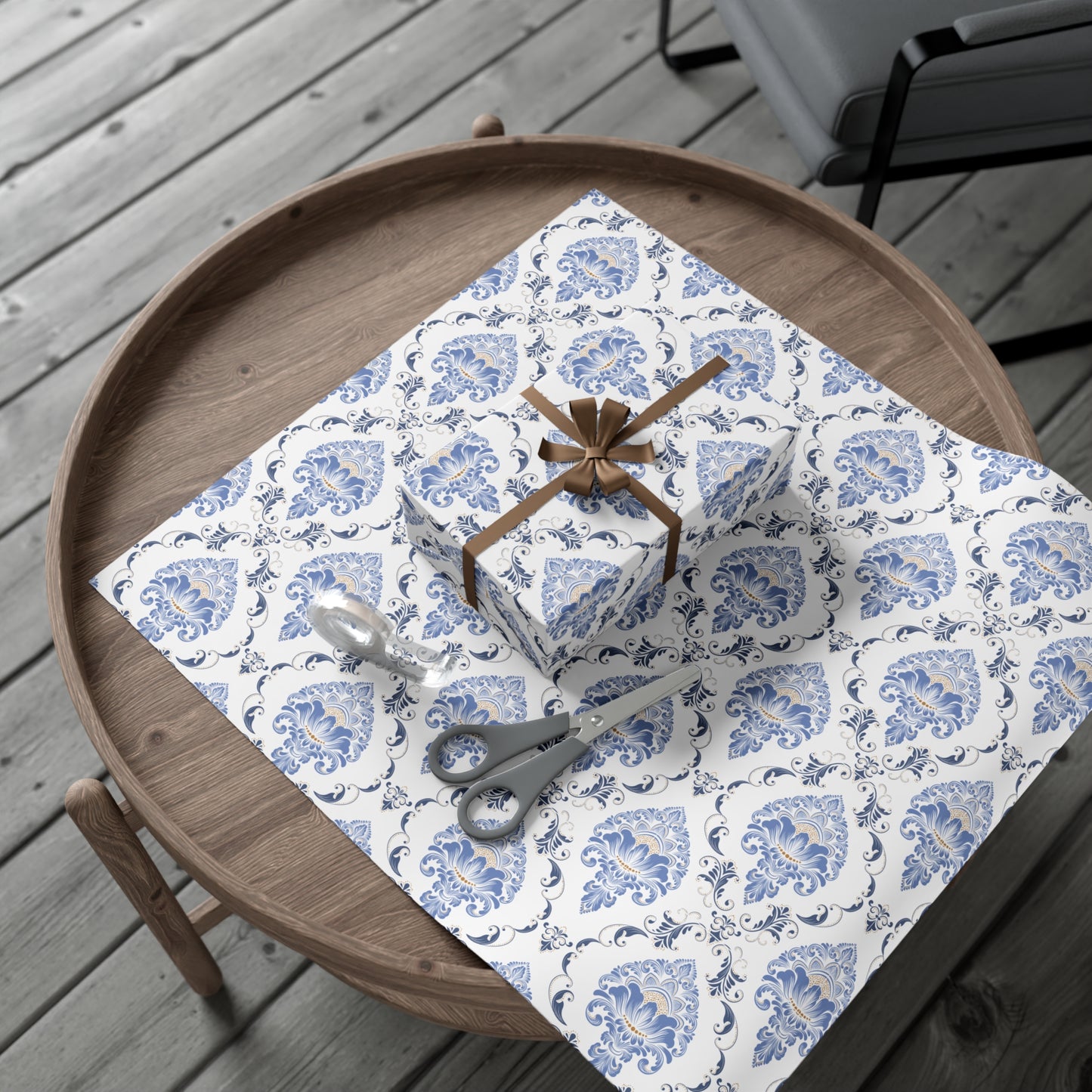 Light Blue Pattern - Gift Wrap Papers - 10311