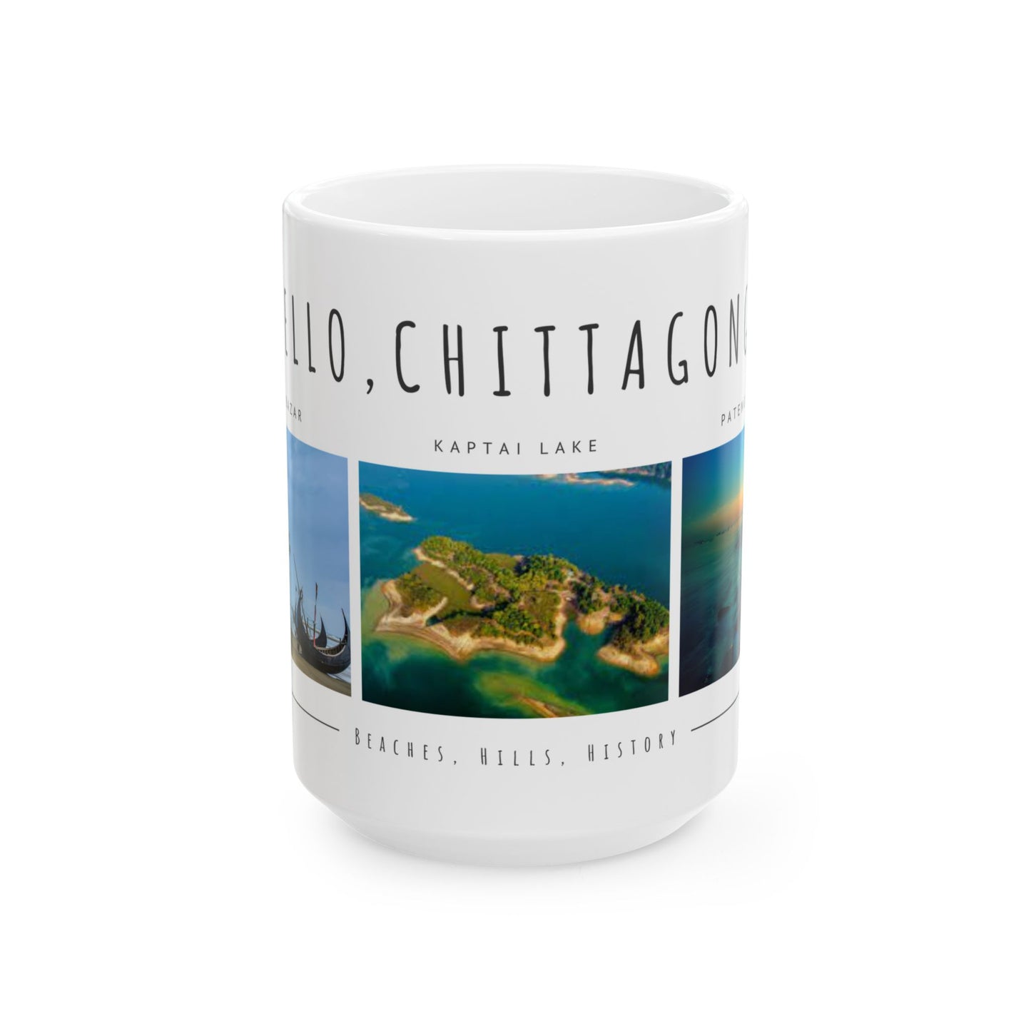 Hello Chittagong Ceramic Mug (11oz & 15oz) - 12213
