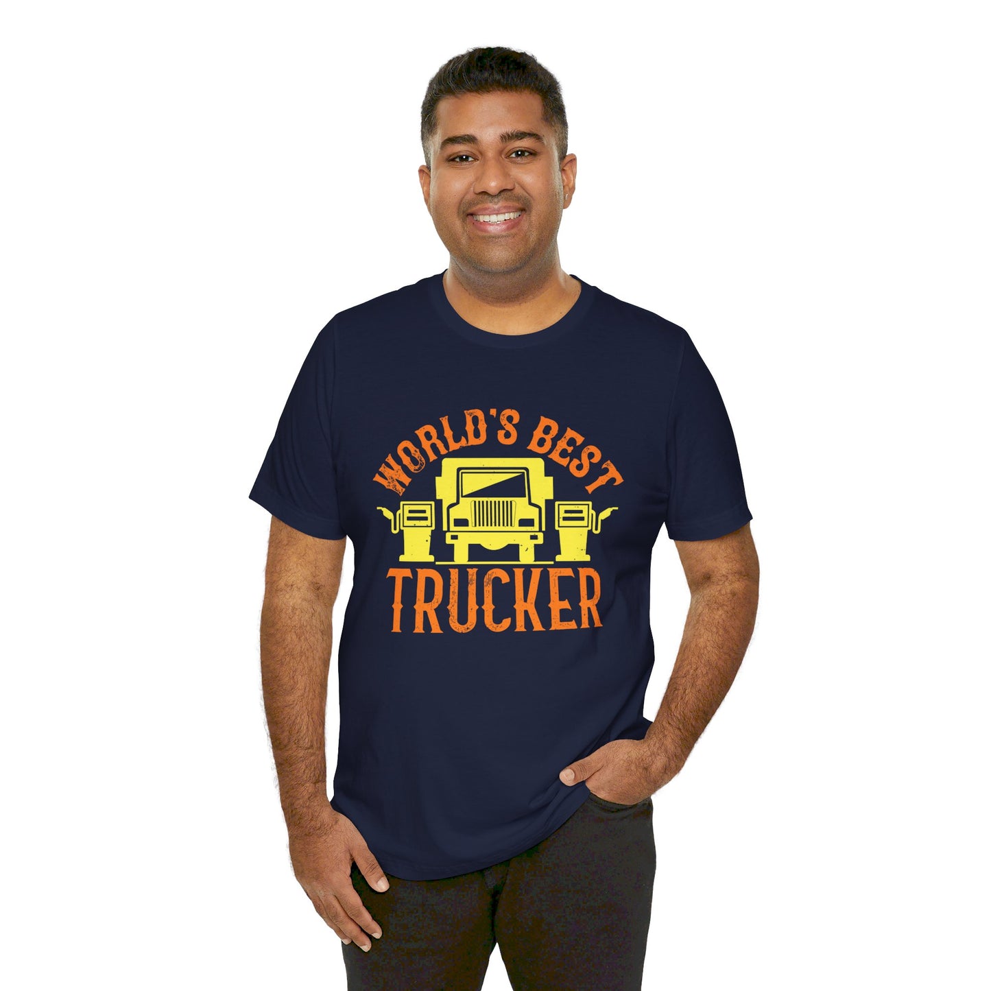 World’s Best Truck Driver - Unisex Jersey Short Sleeve Tee