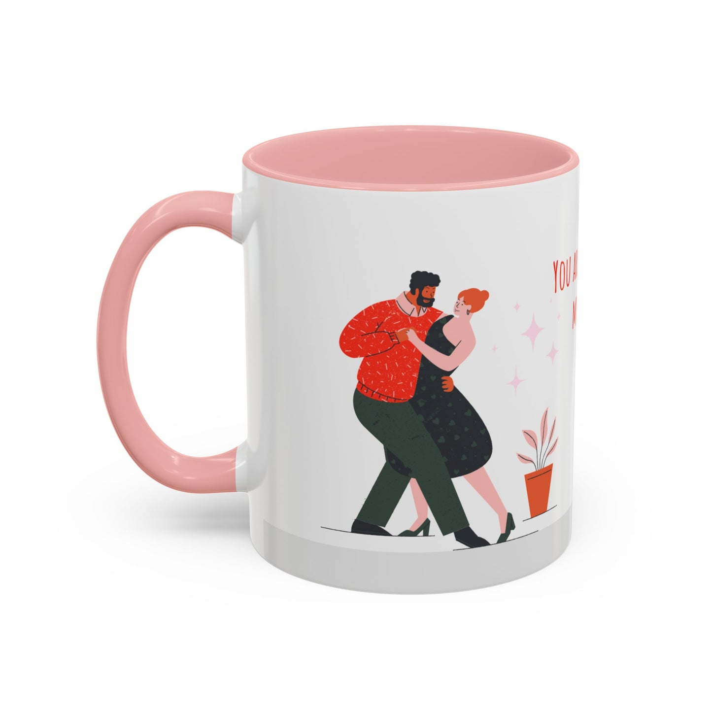 You Are My Love,  My Life - Accent Coffee Mug (11, 15oz) - 11135