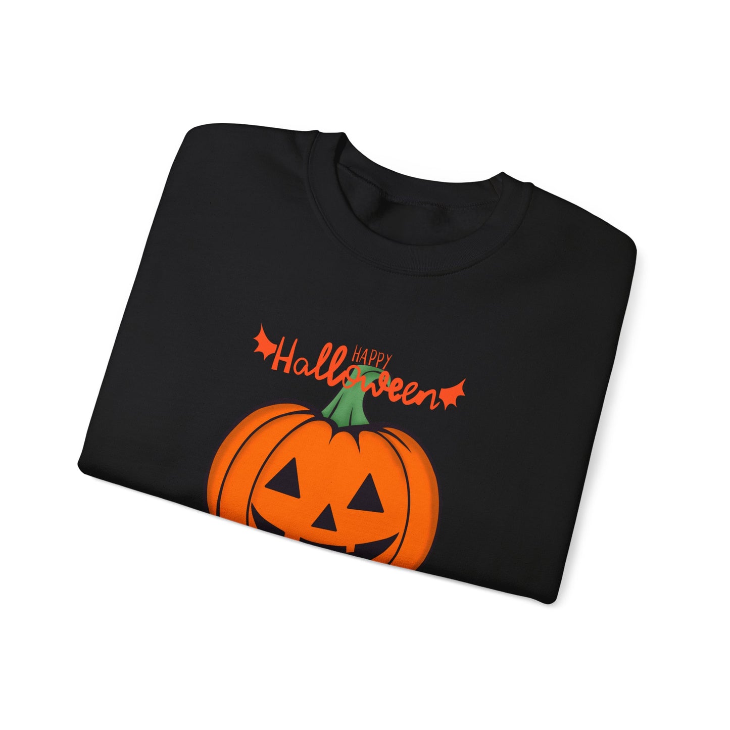 Happy Halloween, Big Pumpkin - Unisex Heavy Blend™ Crewneck Sweatshirt