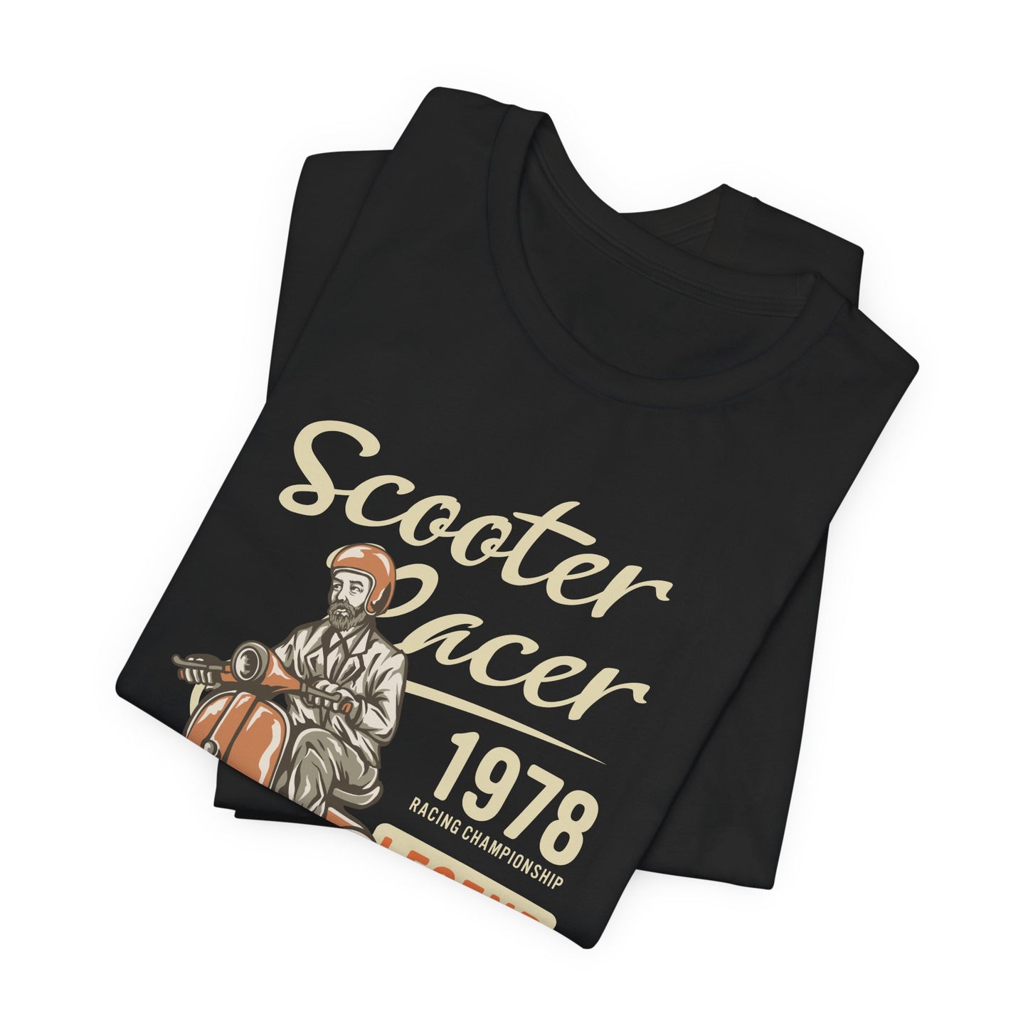 Scooter Racer - Unisex Jersey Short Sleeve Tee