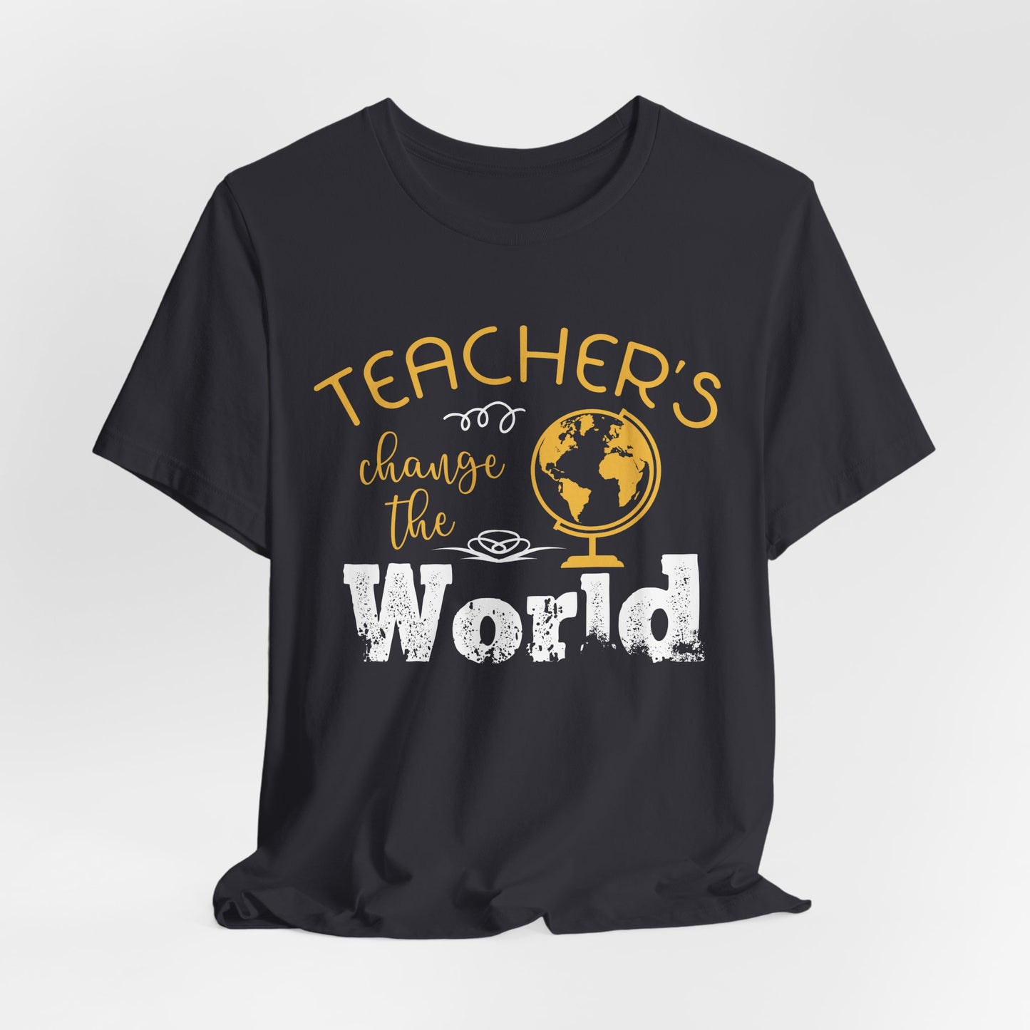 Teachers Change The World - Unisex Jersey Short Sleeve Tee - 13432