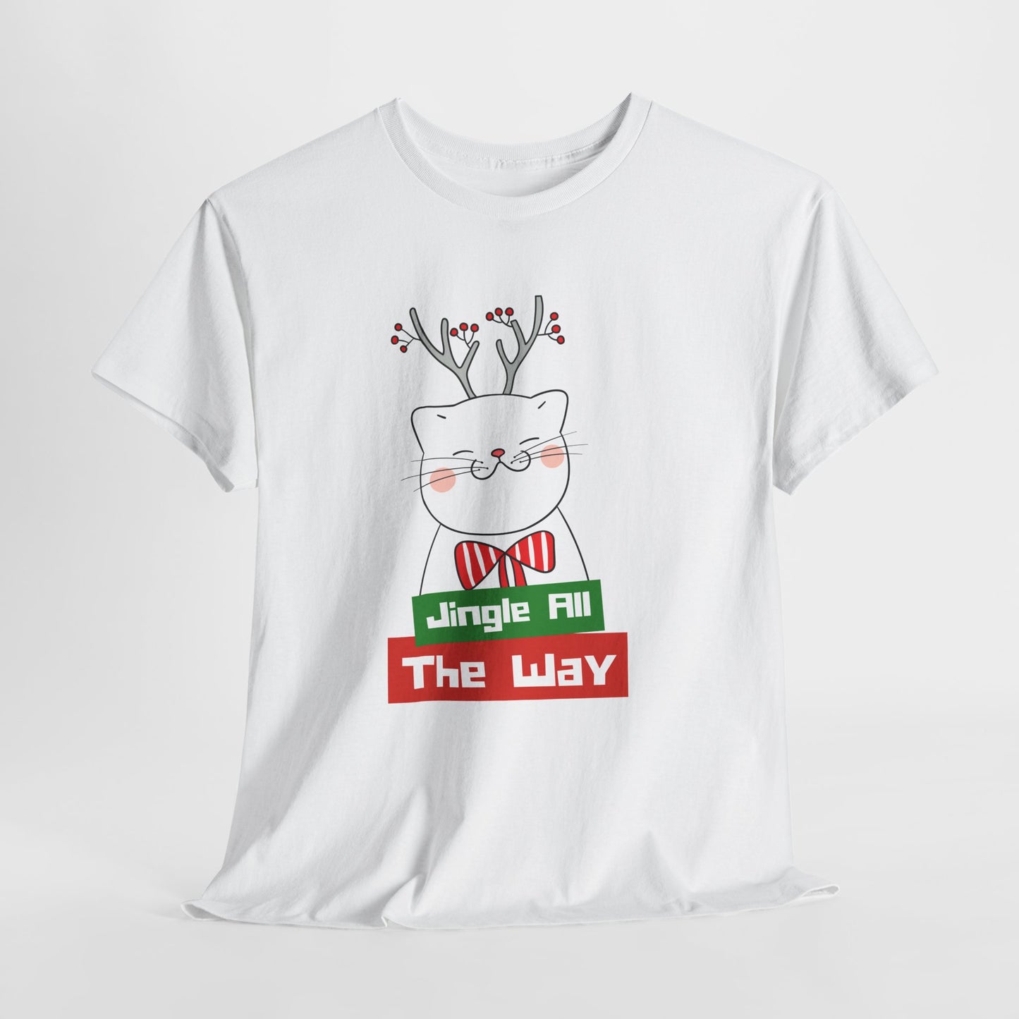 Jingle All the Way - Unisex Heavy Cotton Tee