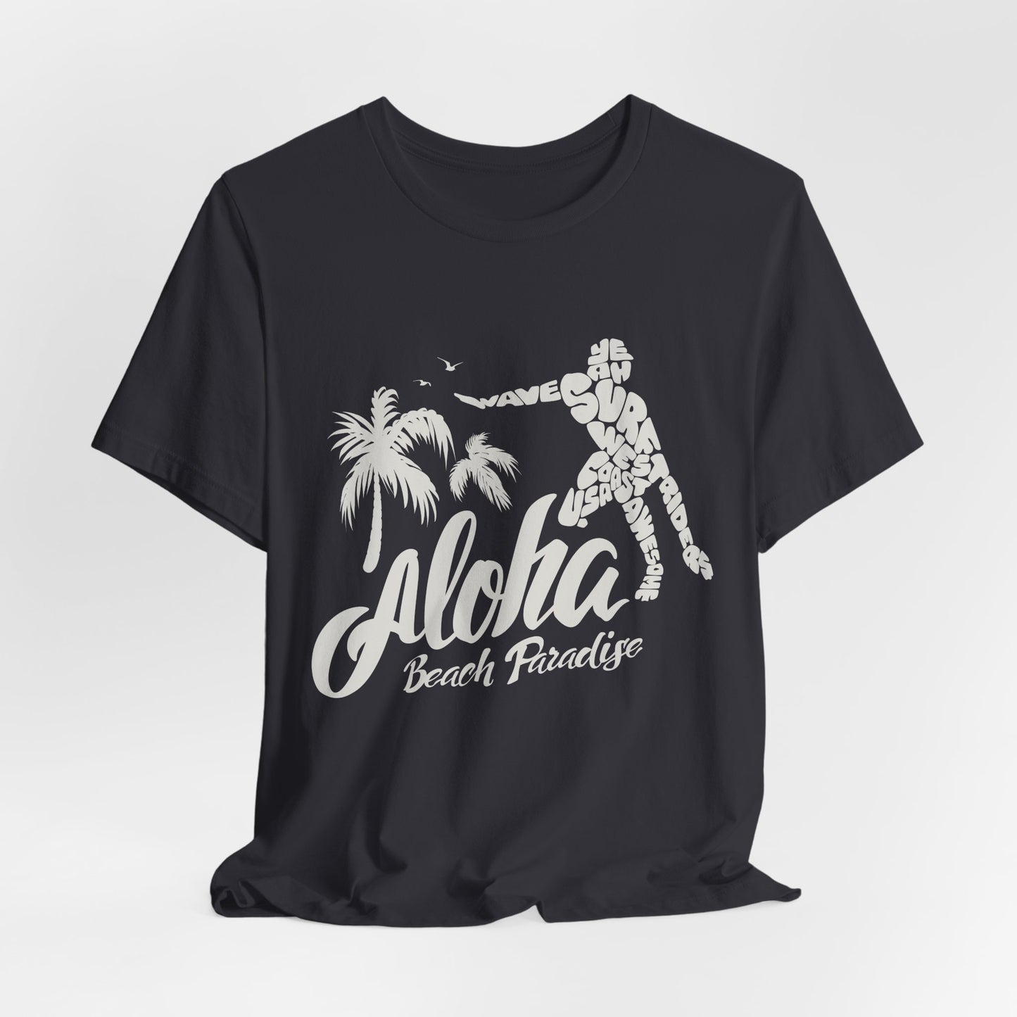 Aloha Beach Paradise - Unisex Jersey Short Sleeve Tee - 13180