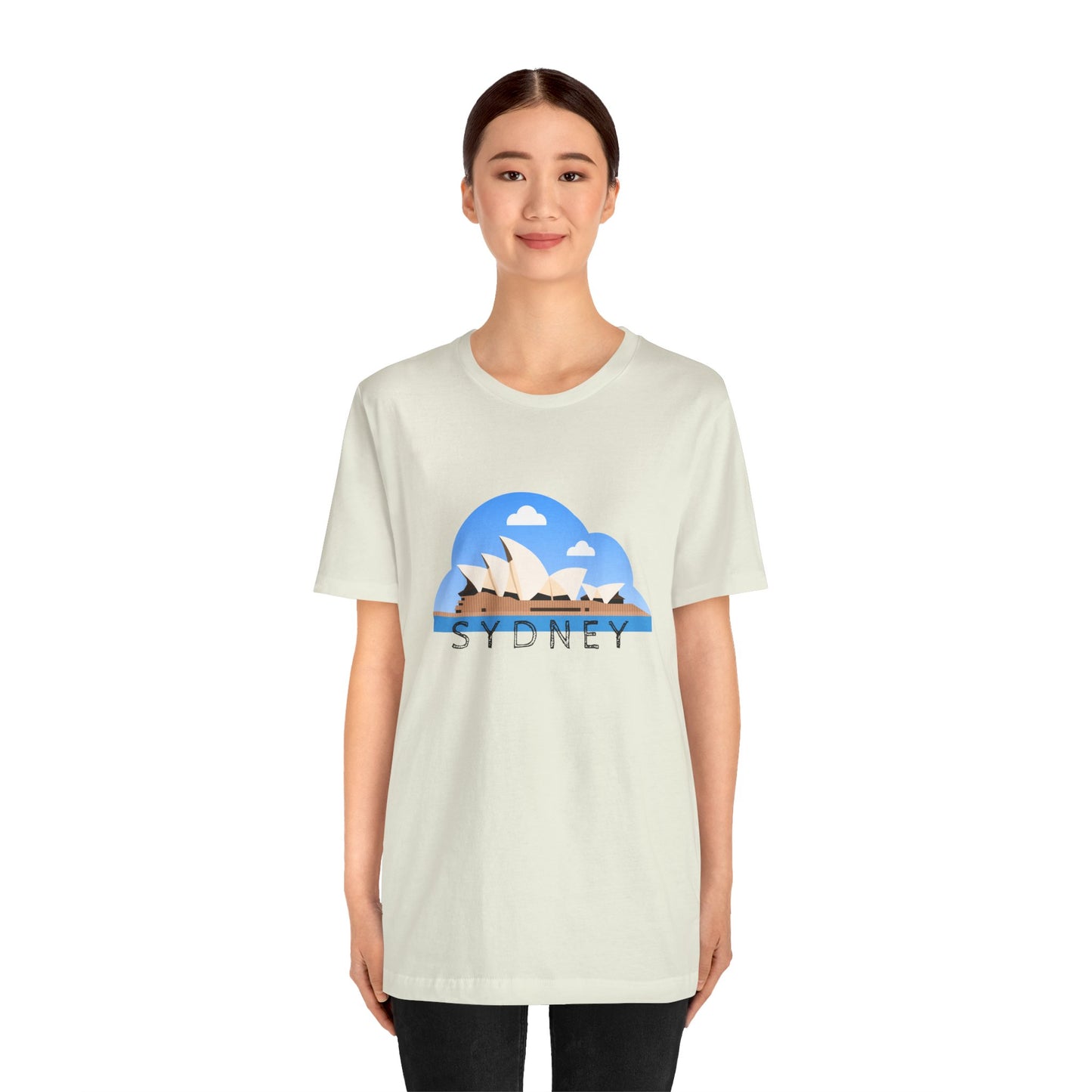 Sydney Graphic Unisex Jersey Tee - Coastal Vibes T-Shirt - 12044