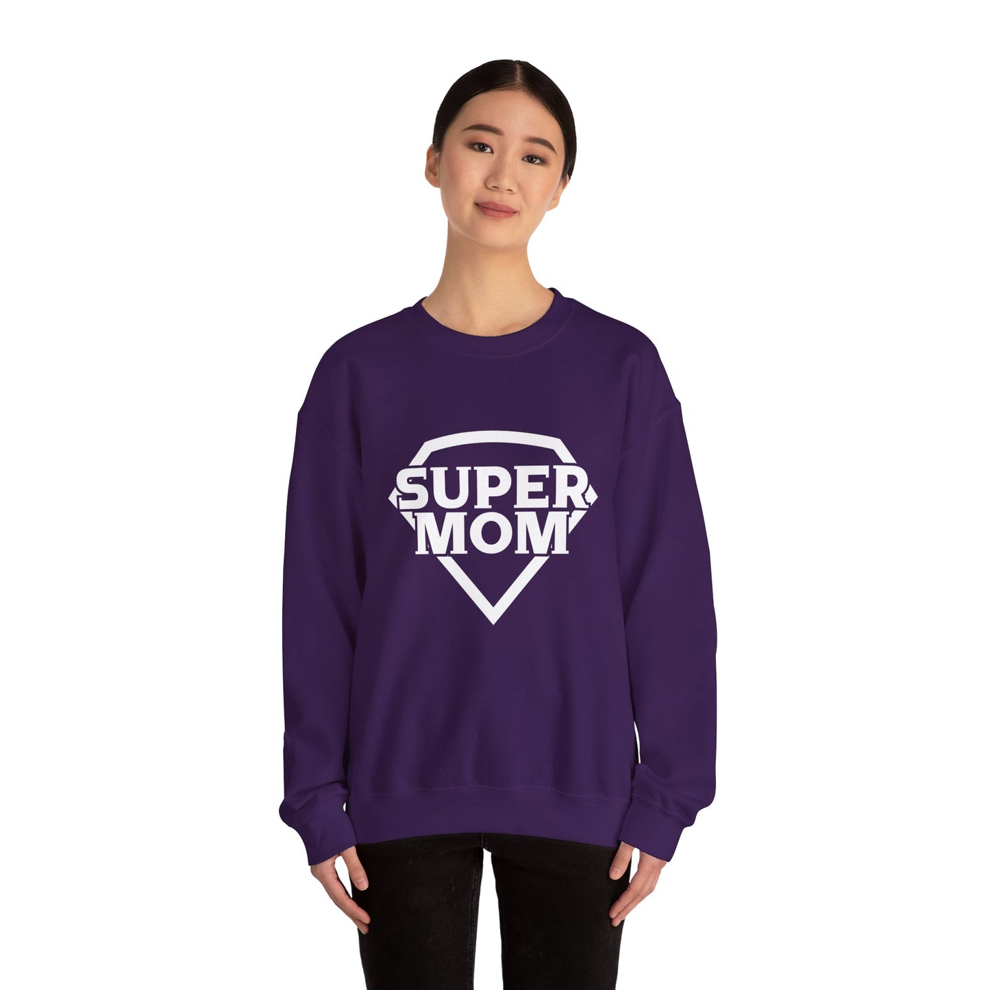 Super Mom - Unisex Heavy Blend™ Crewneck Sweatshirt -11662