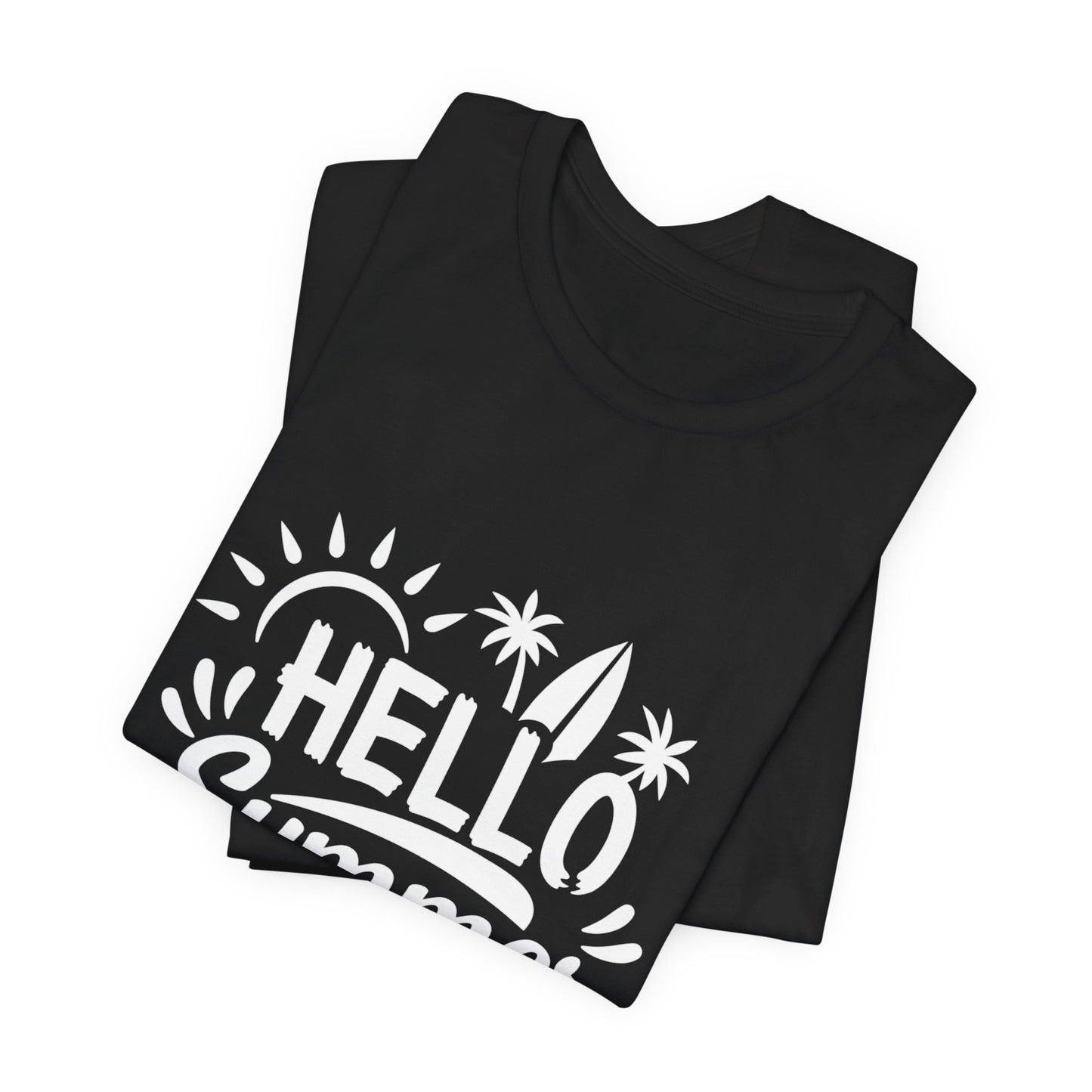 Hello Summer - Unisex Jersey Short Sleeve Tee - 13098