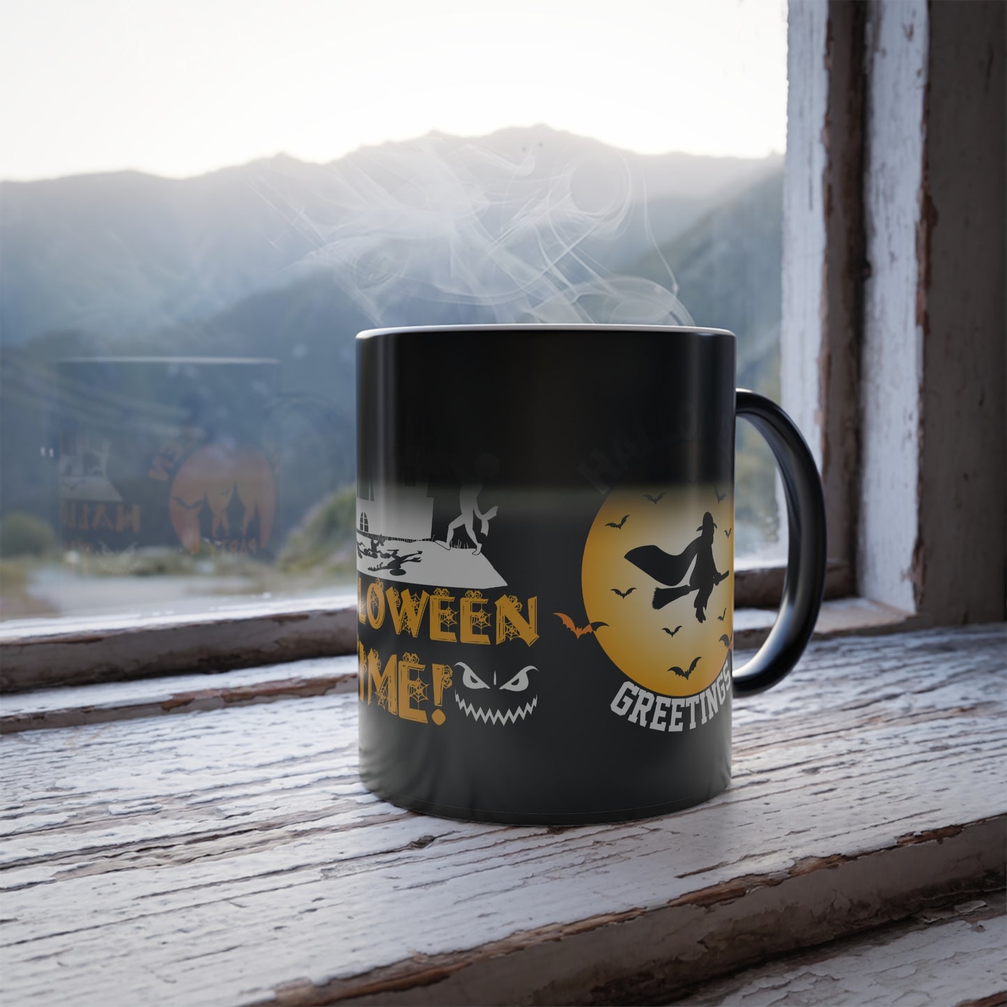 Halloween Time - Color Morphing Mug, 11oz