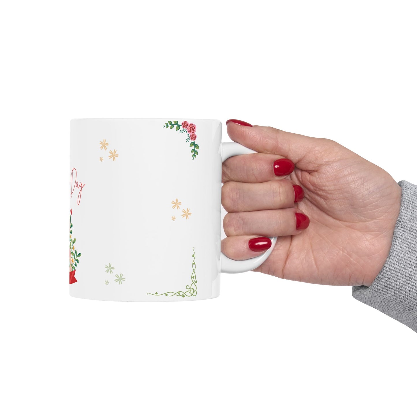 Happy Mother's Day Ceramic Mug - 11oz & 15oz - Perfect Gift for Moms - 11811