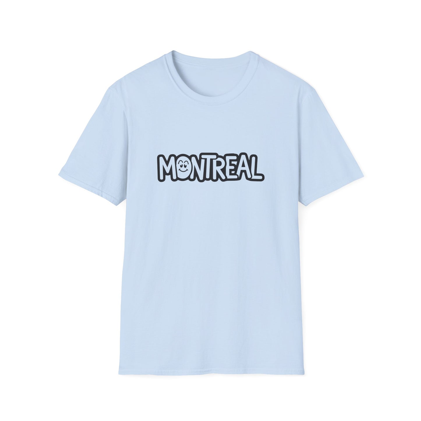 Montreal Unisex Softstyle T-Shirt - Casual Streetwear Tee - 12192