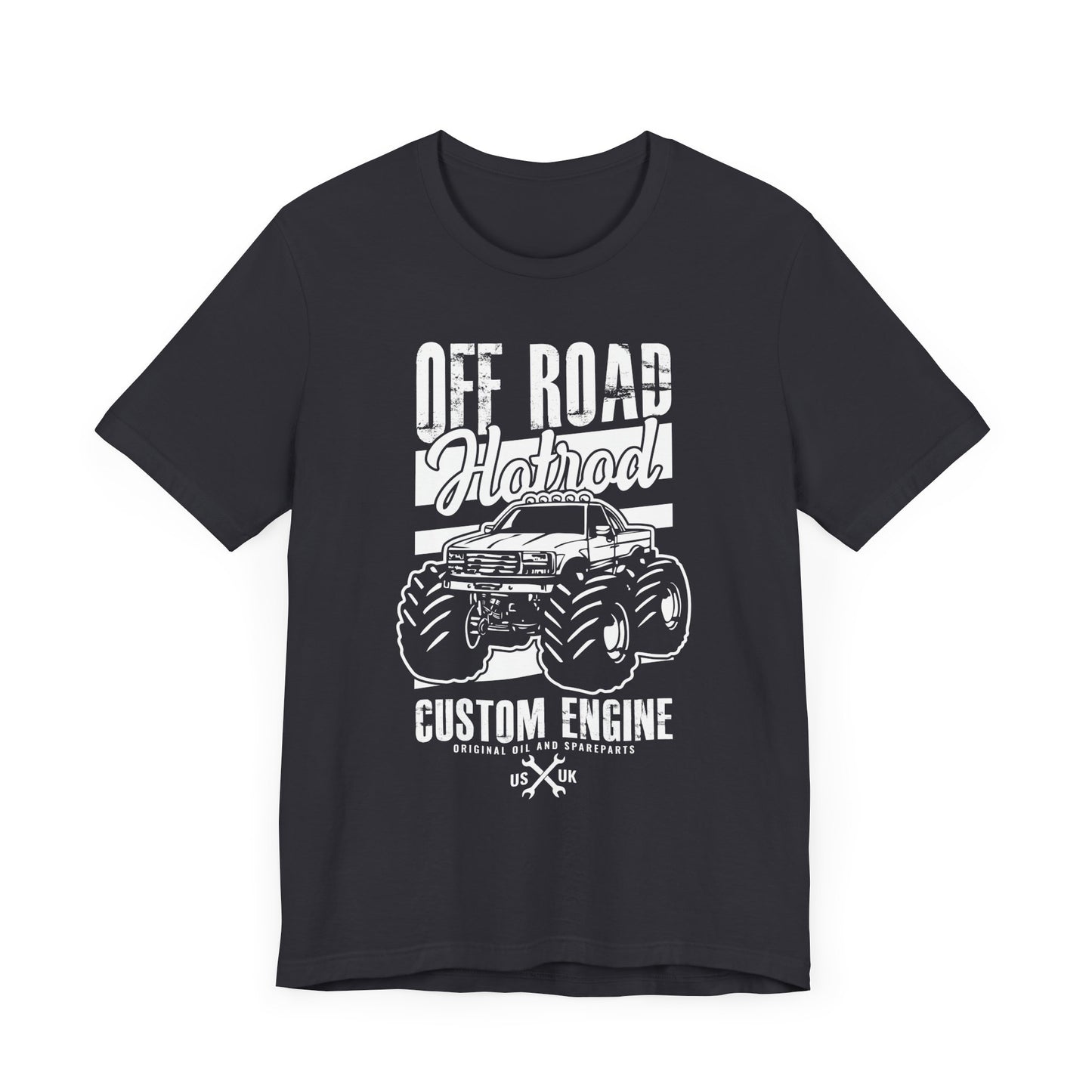 Off Road Hotrod, Custom Engine - Unisex Jersey Short Sleeve Tee - 13010