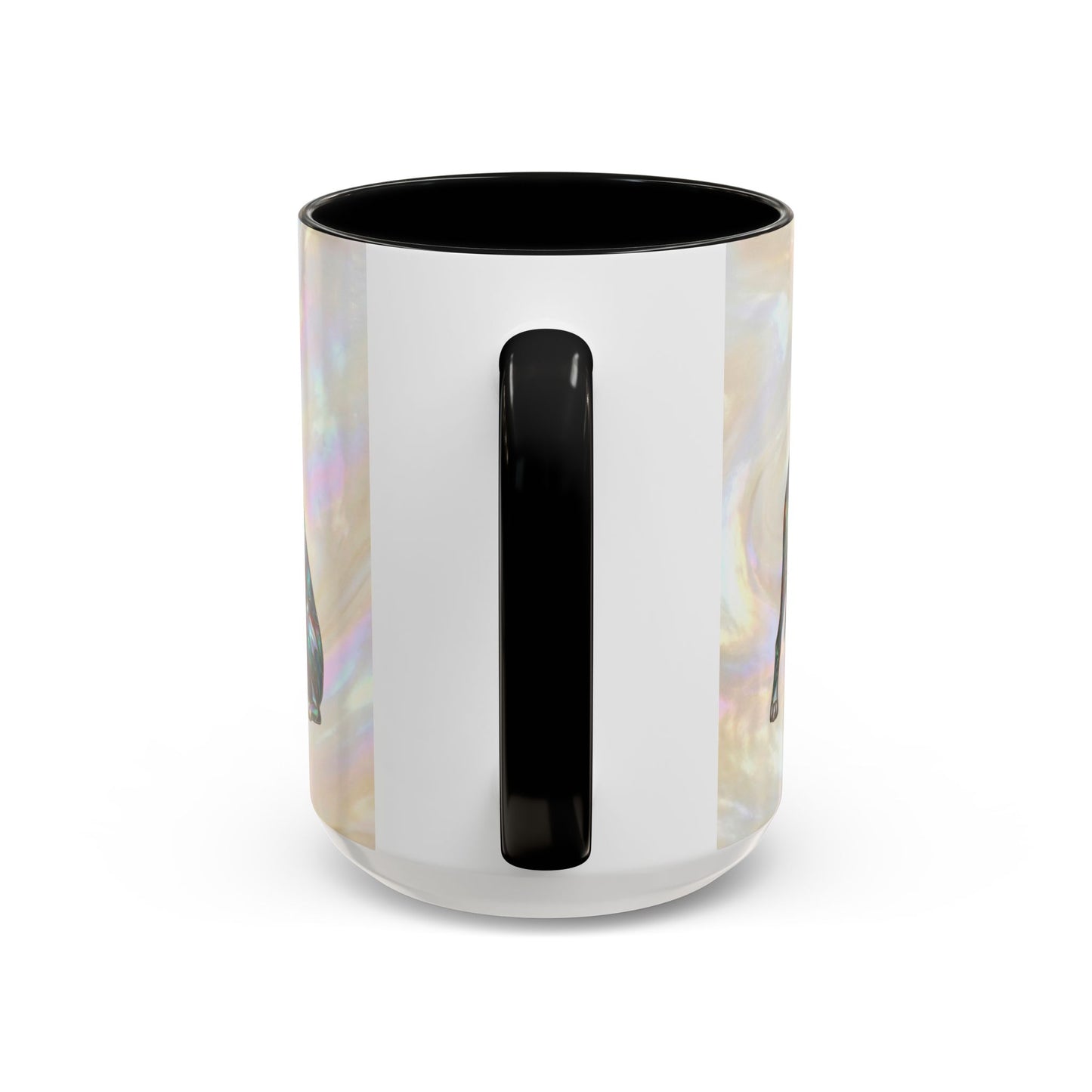 Personalized Great Dane Dog Mug — Stained Glass Design (11/15 oz) - 14550