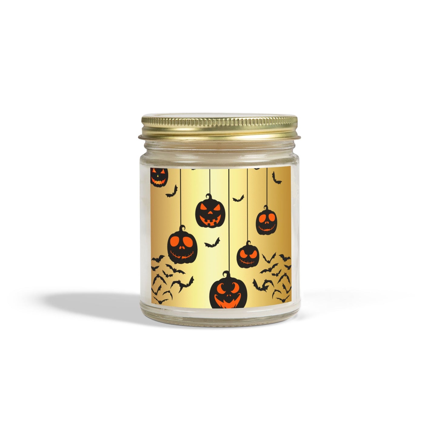 Pumpkin Party - Scented Coconut Apricot Candles (4oz, 9oz) - 14101