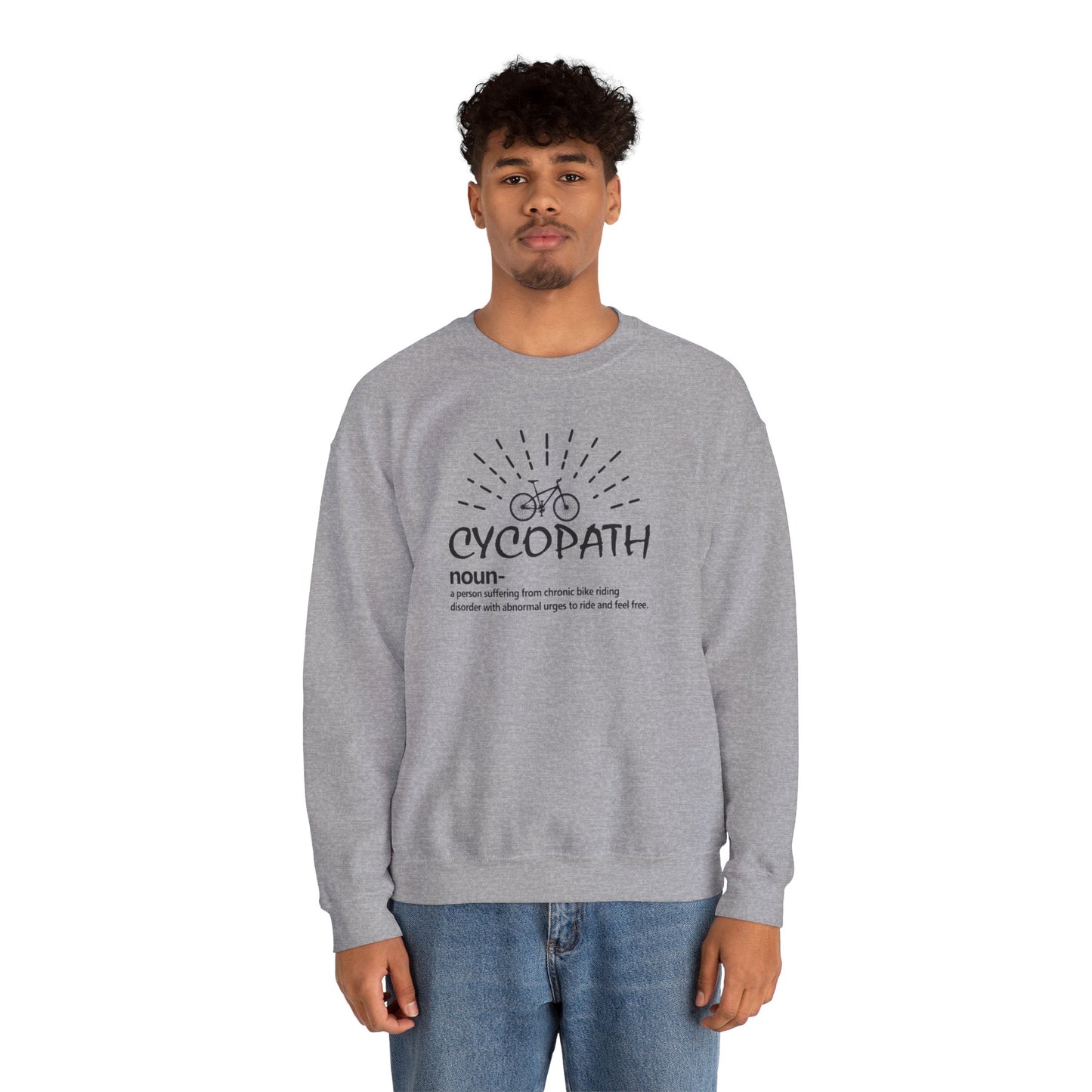 Cycopath - Unisex Heavy Blend™ Crewneck Sweatshirt