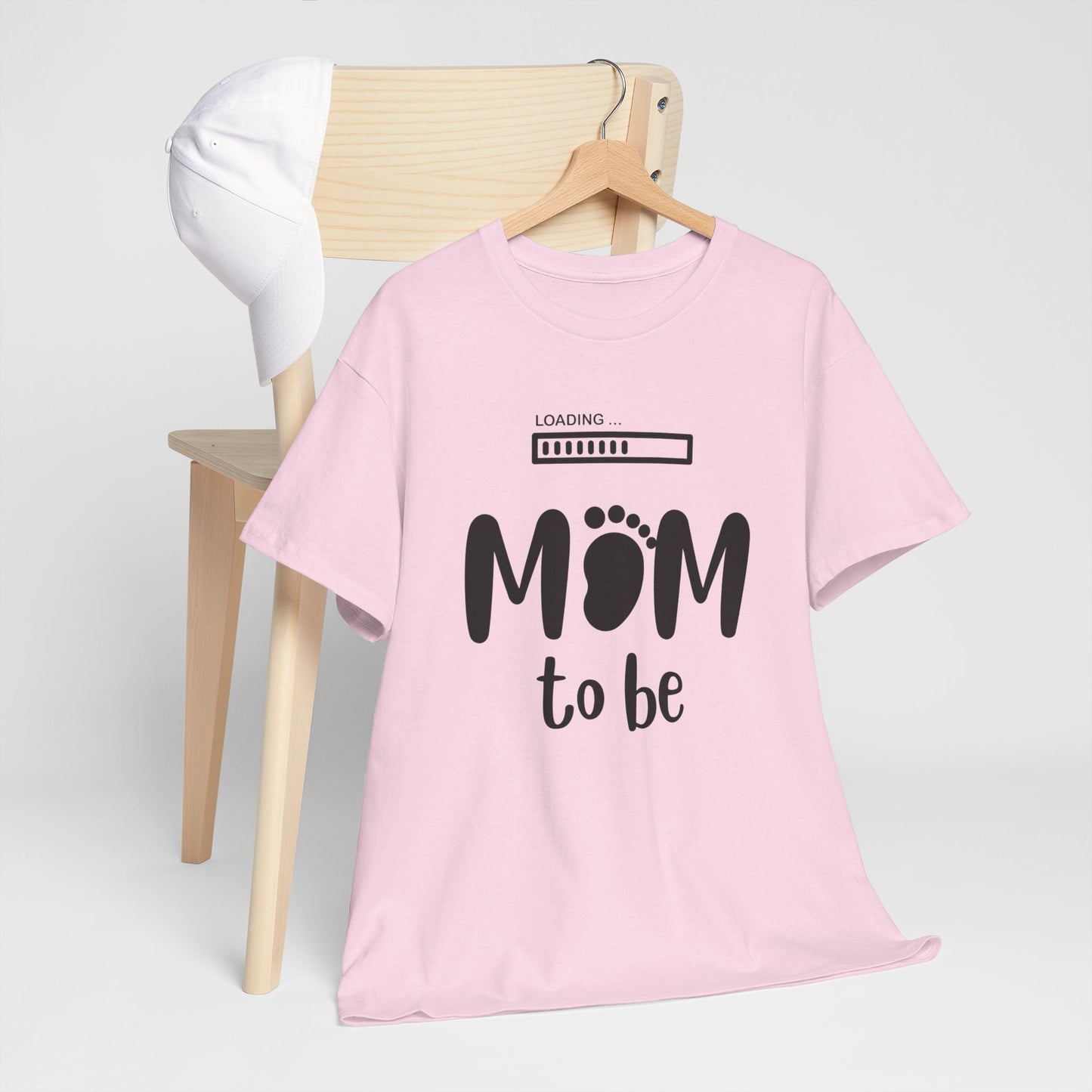 Mom to Be Shirt – Pregnancy Announcement Gift Tee with Loading Bar - 14879