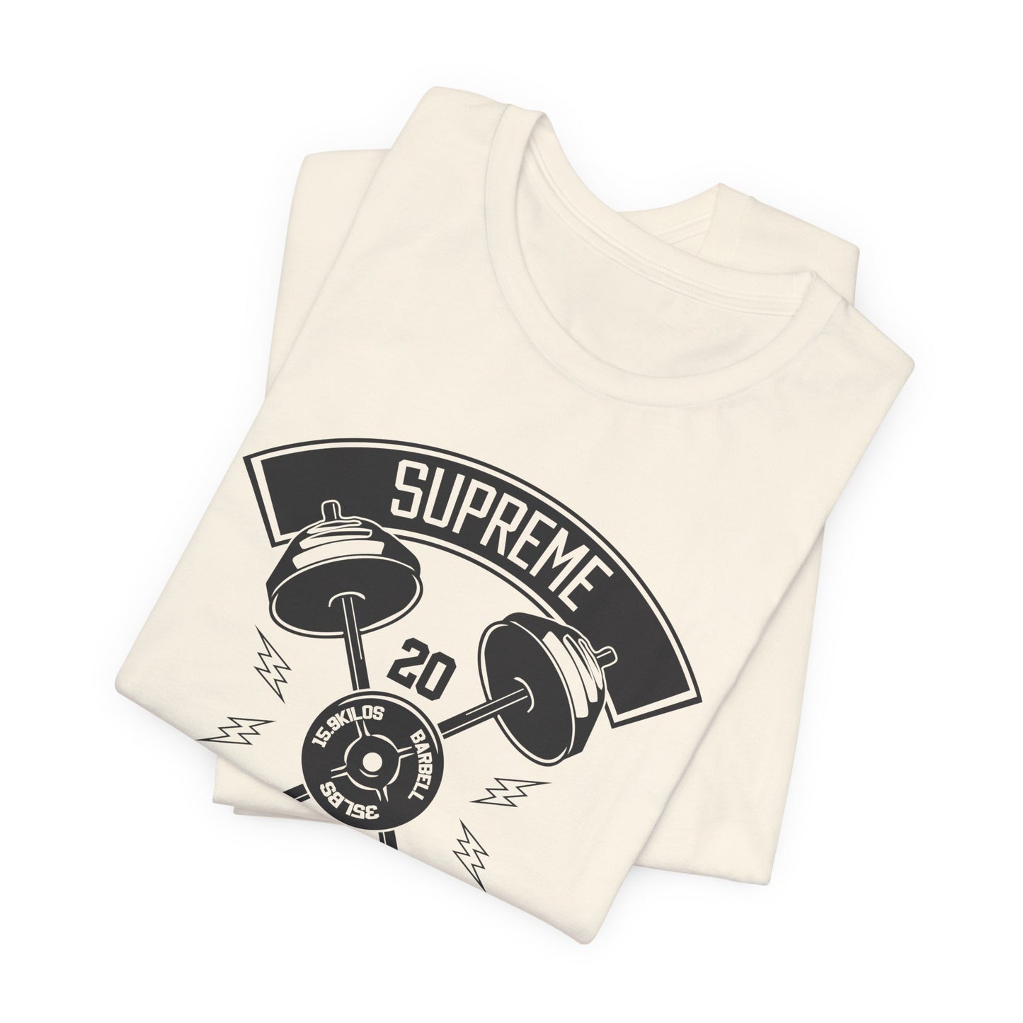 Gym: Supreme Fitness - Unisex Jersey Short Sleeve Tee