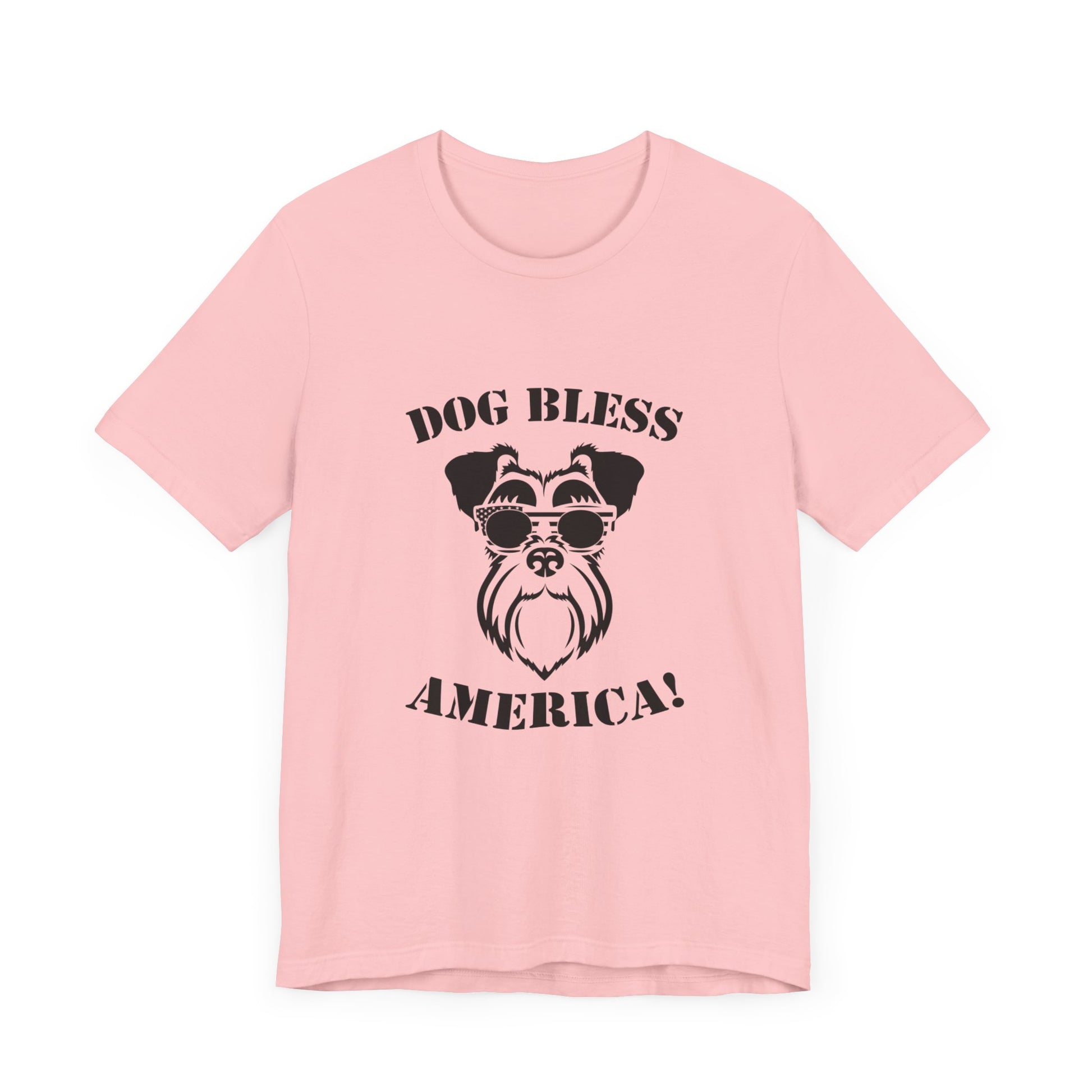 Dog Bless America! - Unisex Jersey Short Sleeve Tee