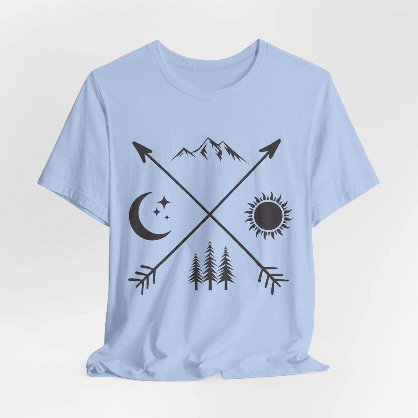 Camping & Outdoor - Unisex Jersey Short Sleeve Tee