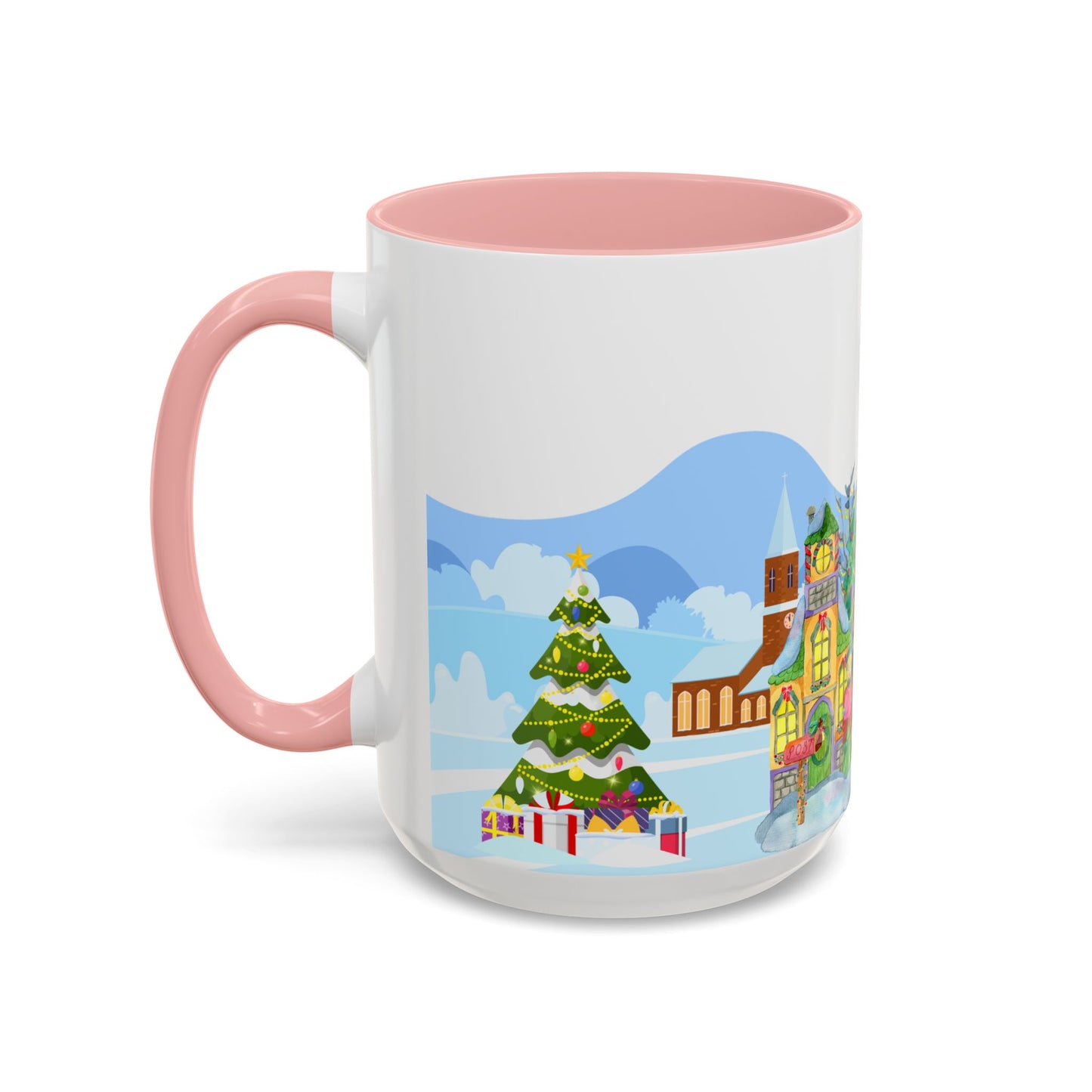 Christmas Day - Accent Coffee Mug (11, 15oz) - 10457