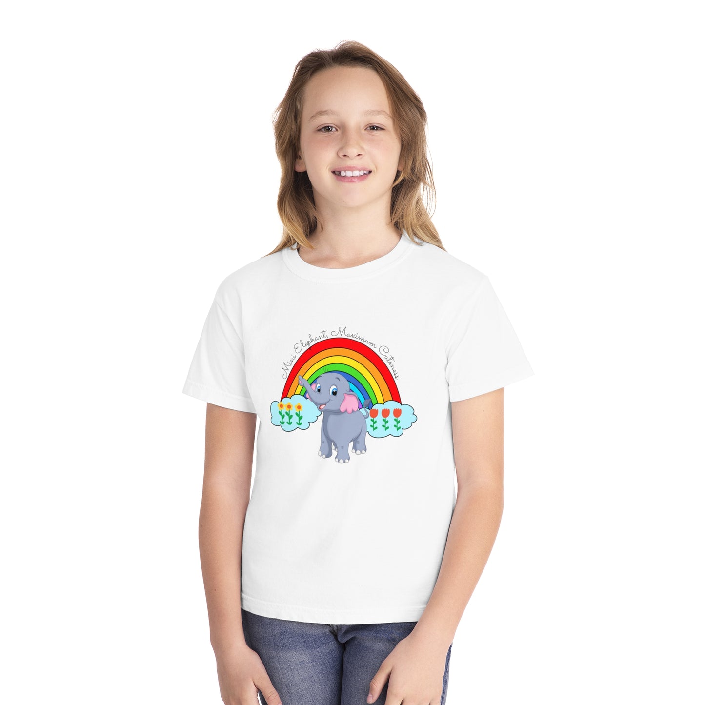 Mini Elephant, Maximum Cuteness -  Kid's Tee