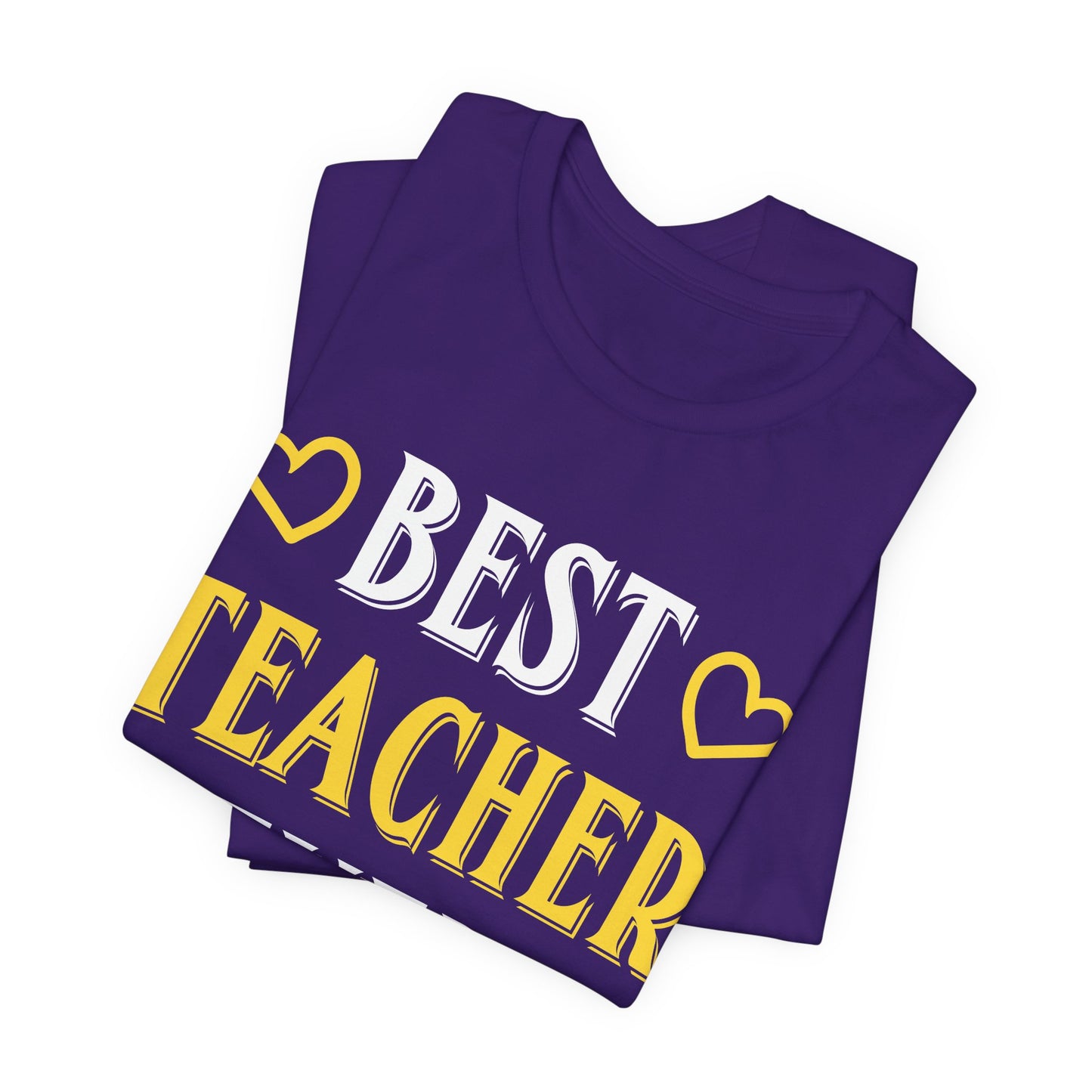 Best Teacher Ever - Unisex Jersey Short Sleeve Tee - 13396