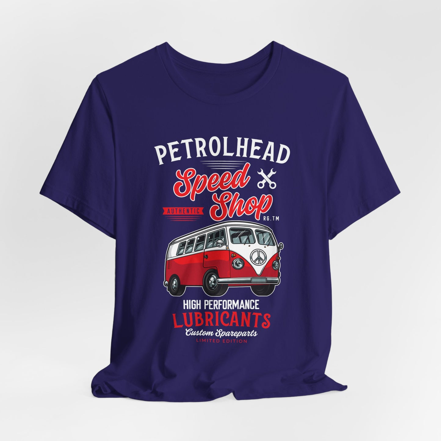 Petrolhead, Speed Shop - Unisex Jersey Short Sleeve Tee