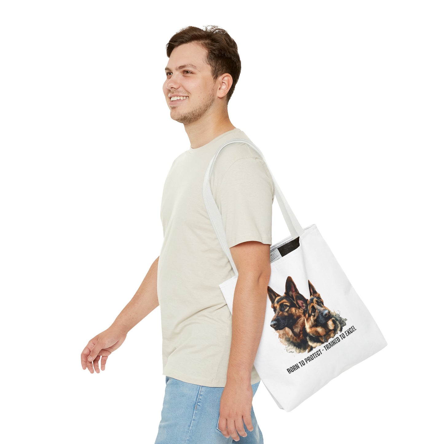 German Shepherds: Born to Protect - Tote Bag