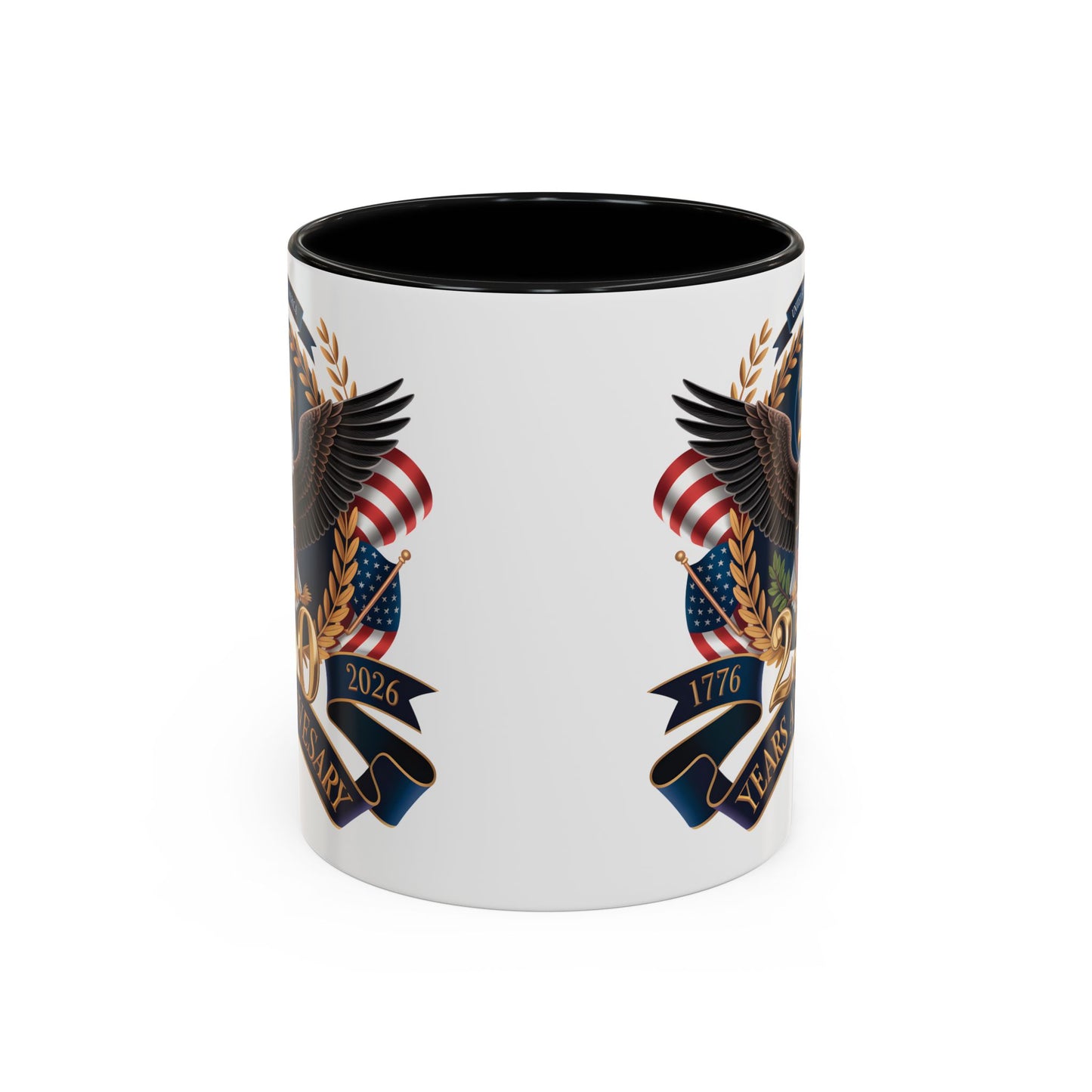 250th Anniversary Eagle Coffee Mug — Patriotic 1776–2026 Commemorative Accent Mug - 14871