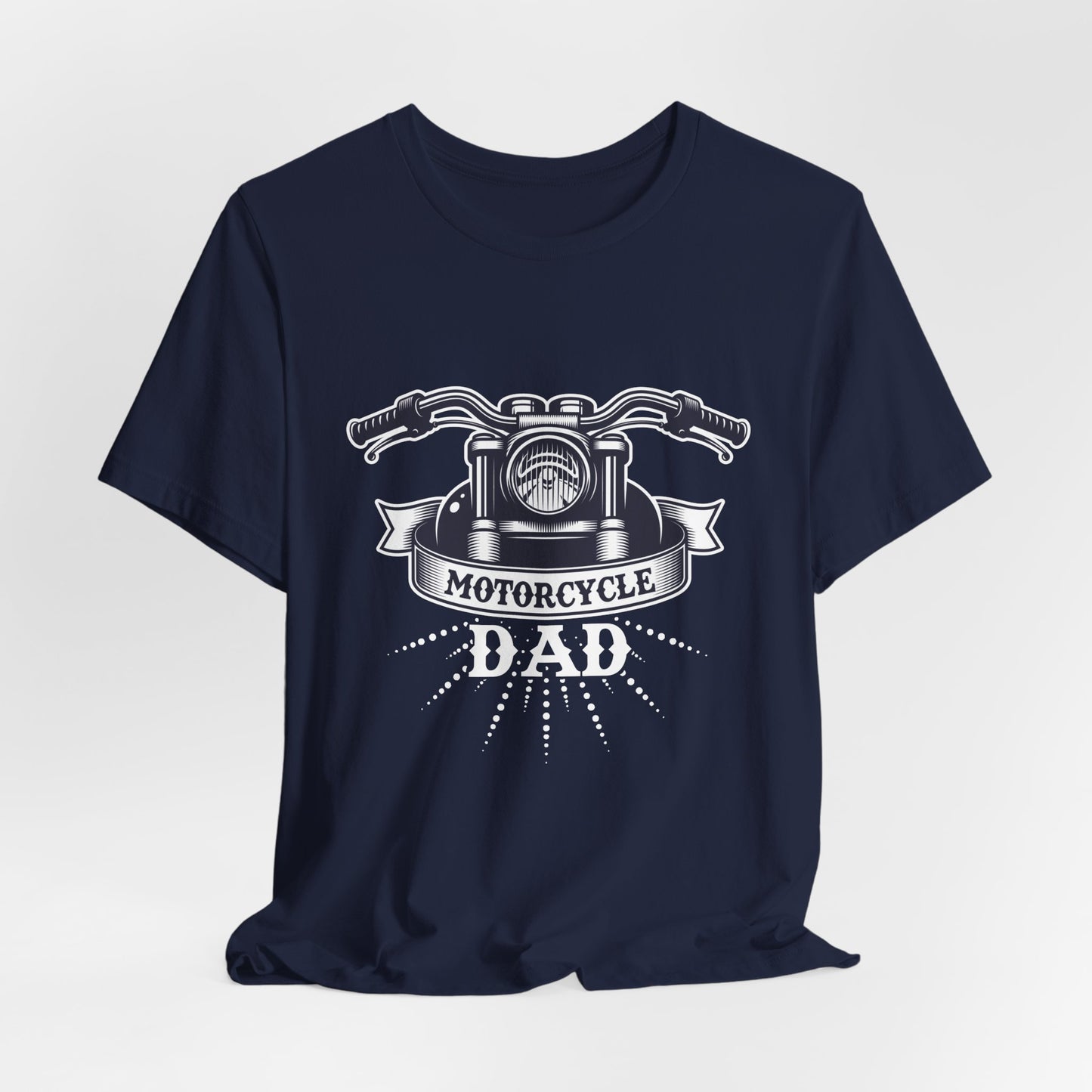 Motorcycle Dad - Unisex Jersey Short Sleeve Tee - 13312