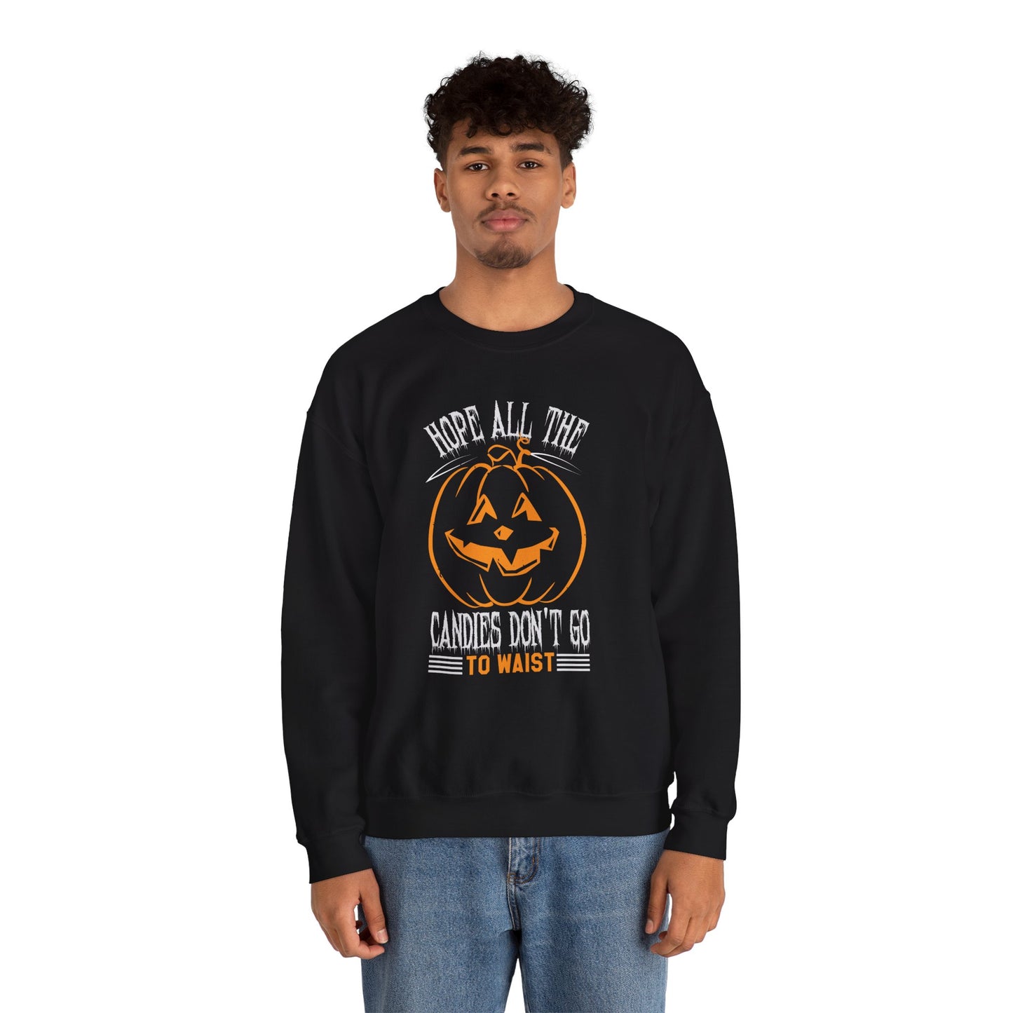 Hope All the Candies Don't Go to Waist - Unisex Heavy Blend™ Crewneck Sweatshirt