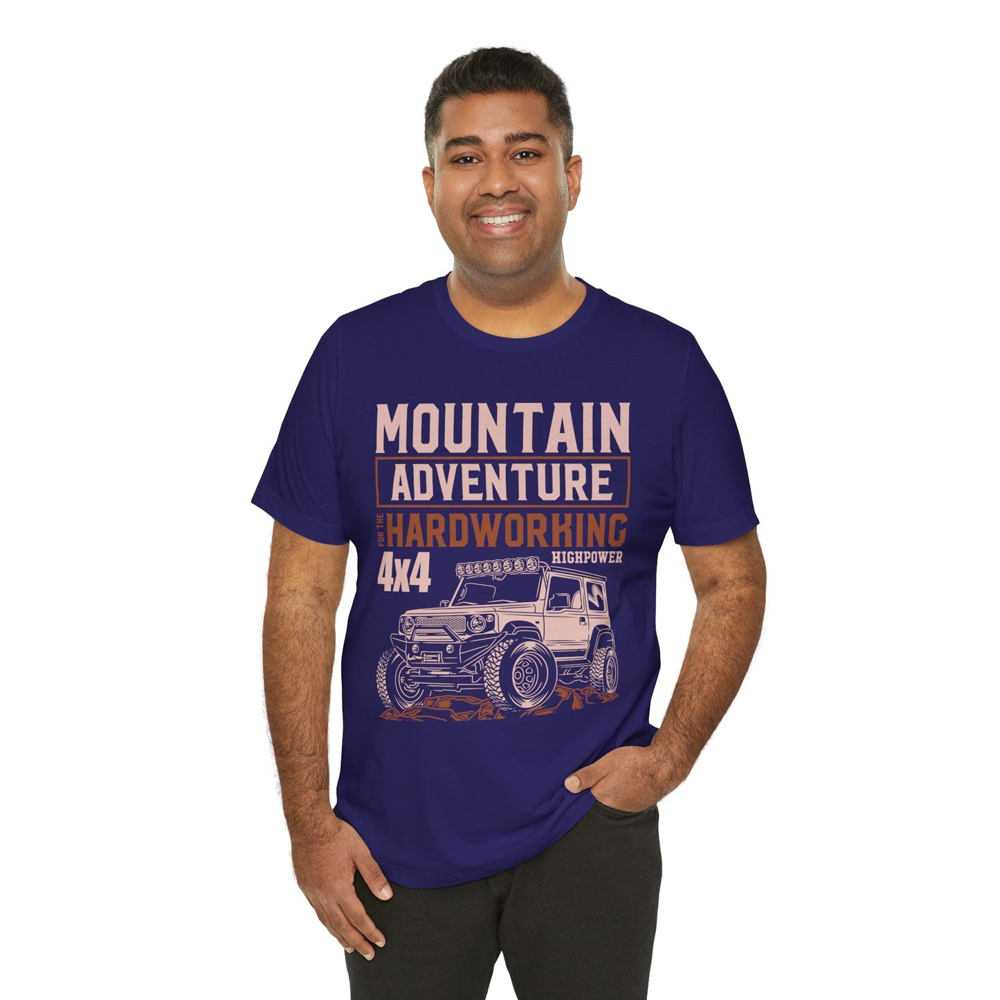 Mountain Adventure, Hardware 4x4 - Unisex Jersey Short Sleeve Tee - 12952