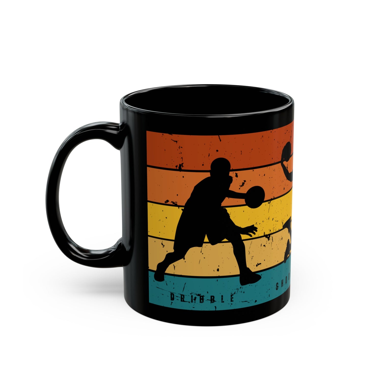 Basketball Black Mug