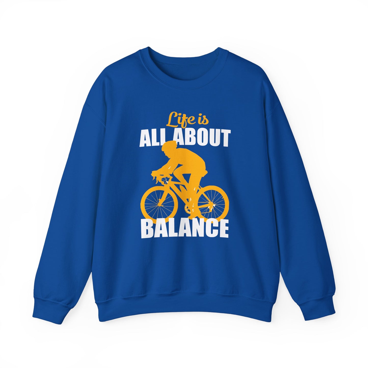 Life is All About Balance - Unisex Heavy Blend™ Crewneck Sweatshirt