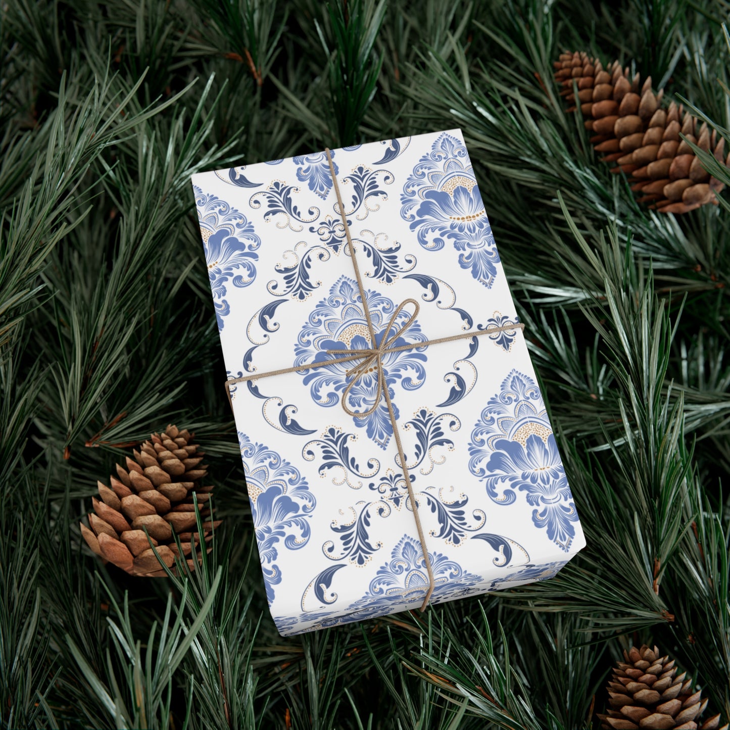 Light Blue Pattern - Gift Wrap Papers - 10311