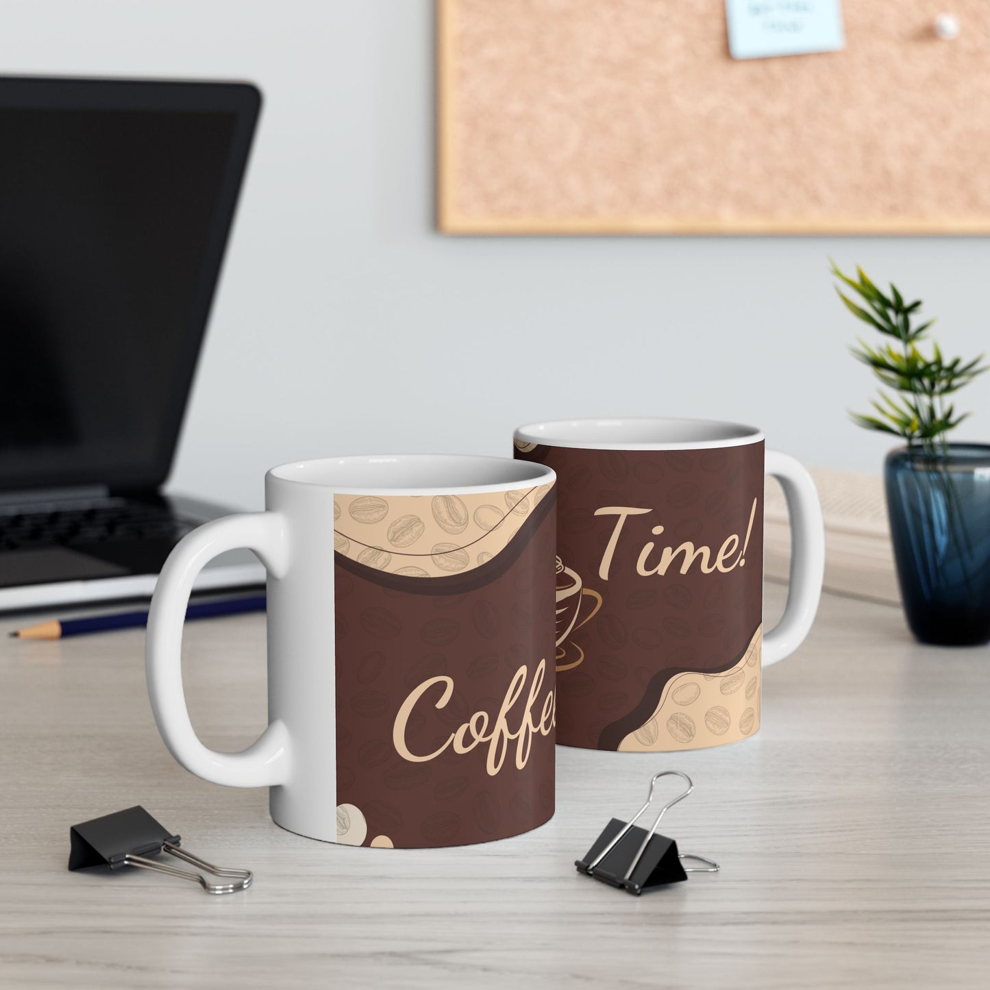 Coffee Time! - Ceramic Mug, (11oz, 15oz) - 10887