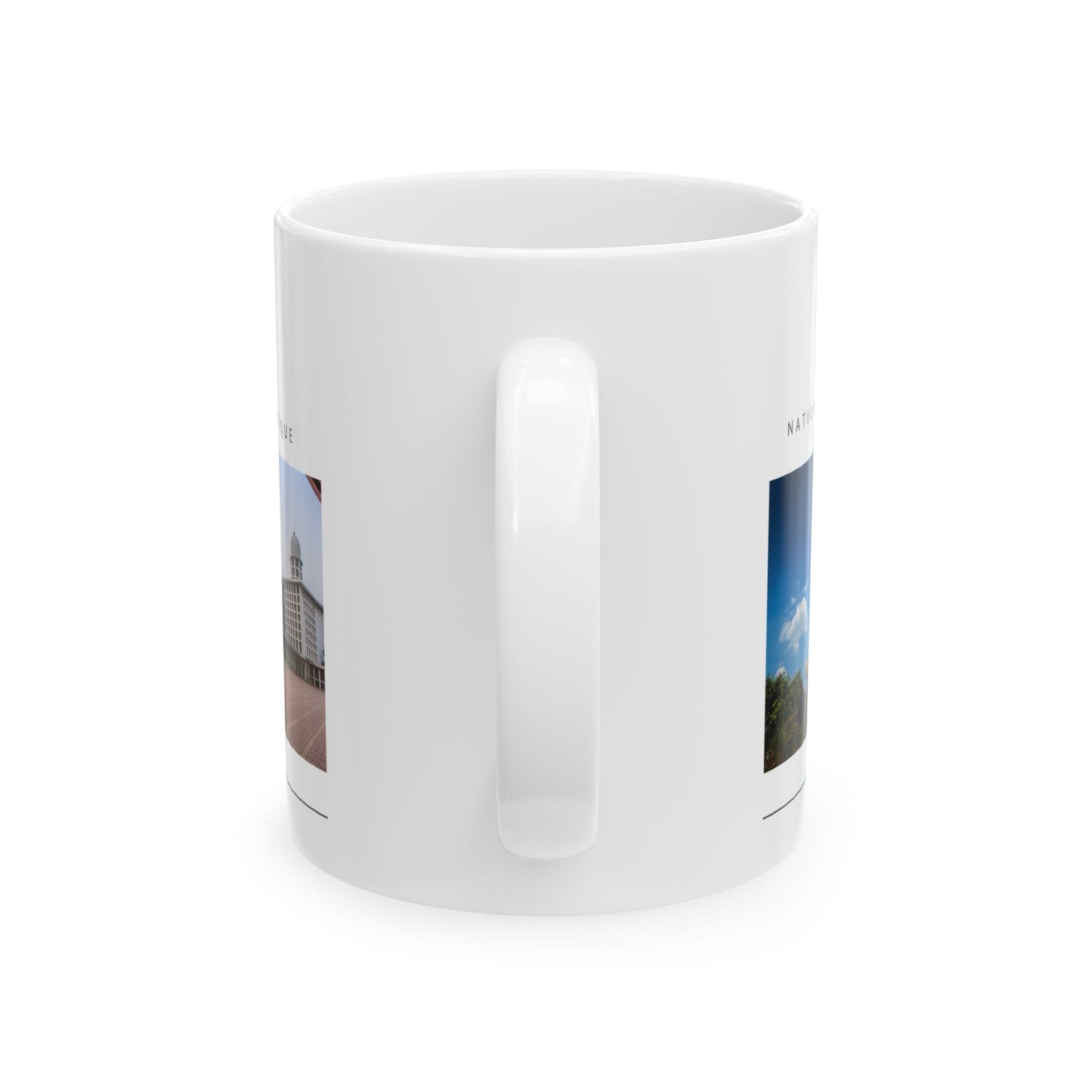 Hello Jakarta Ceramic Mug - 11oz & 15oz, Perfect for Travel Lovers & Home Decor - 12022