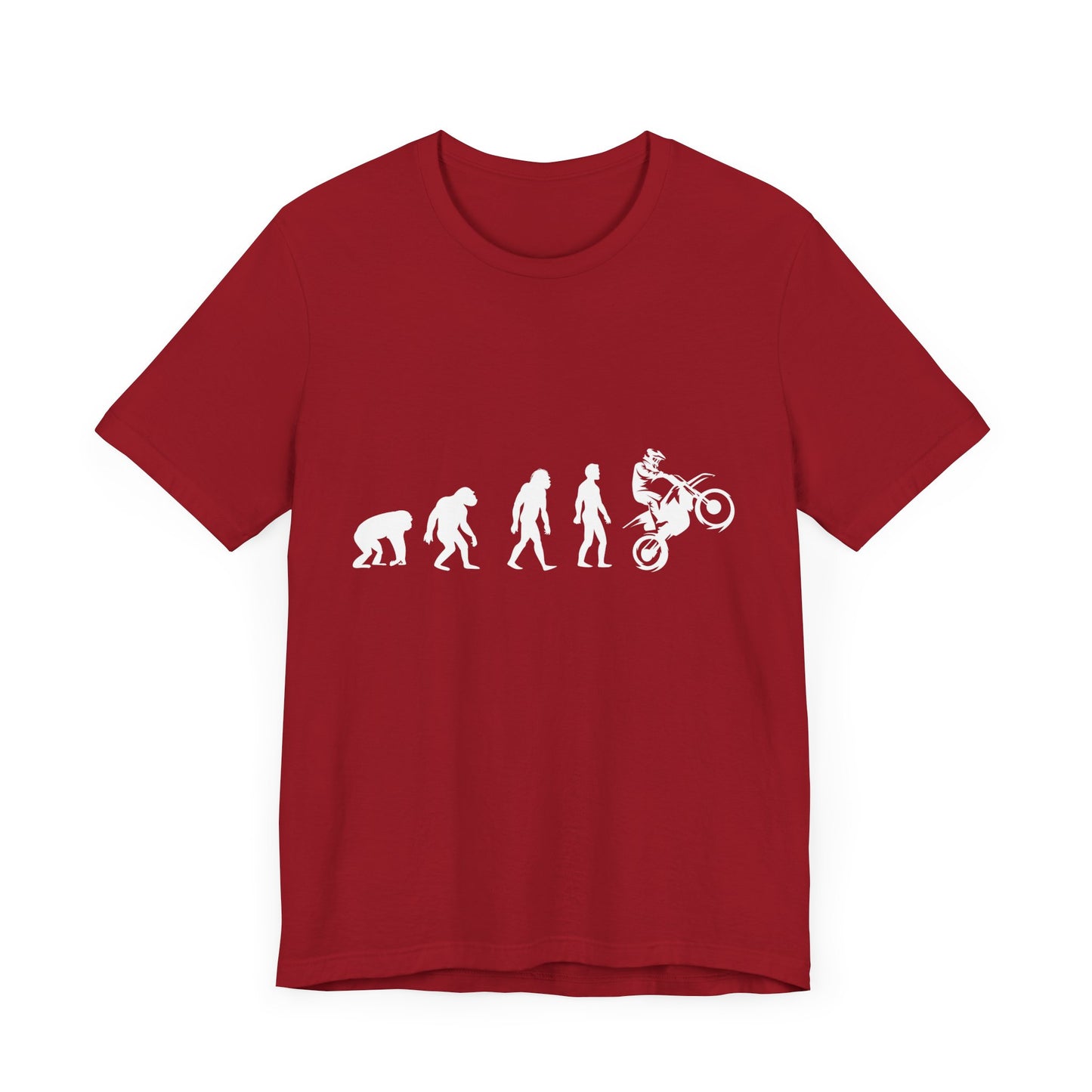 Motorbikes: Evolution - Unisex Jersey Short Sleeve Tee - 13256