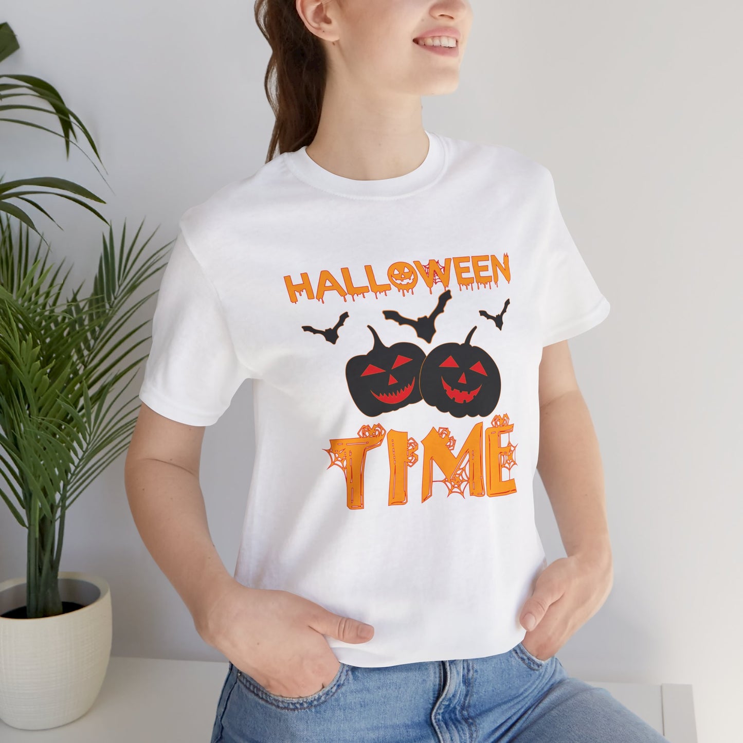 Halloween Time - Unisex Jersey Short Sleeve Tee - 12307