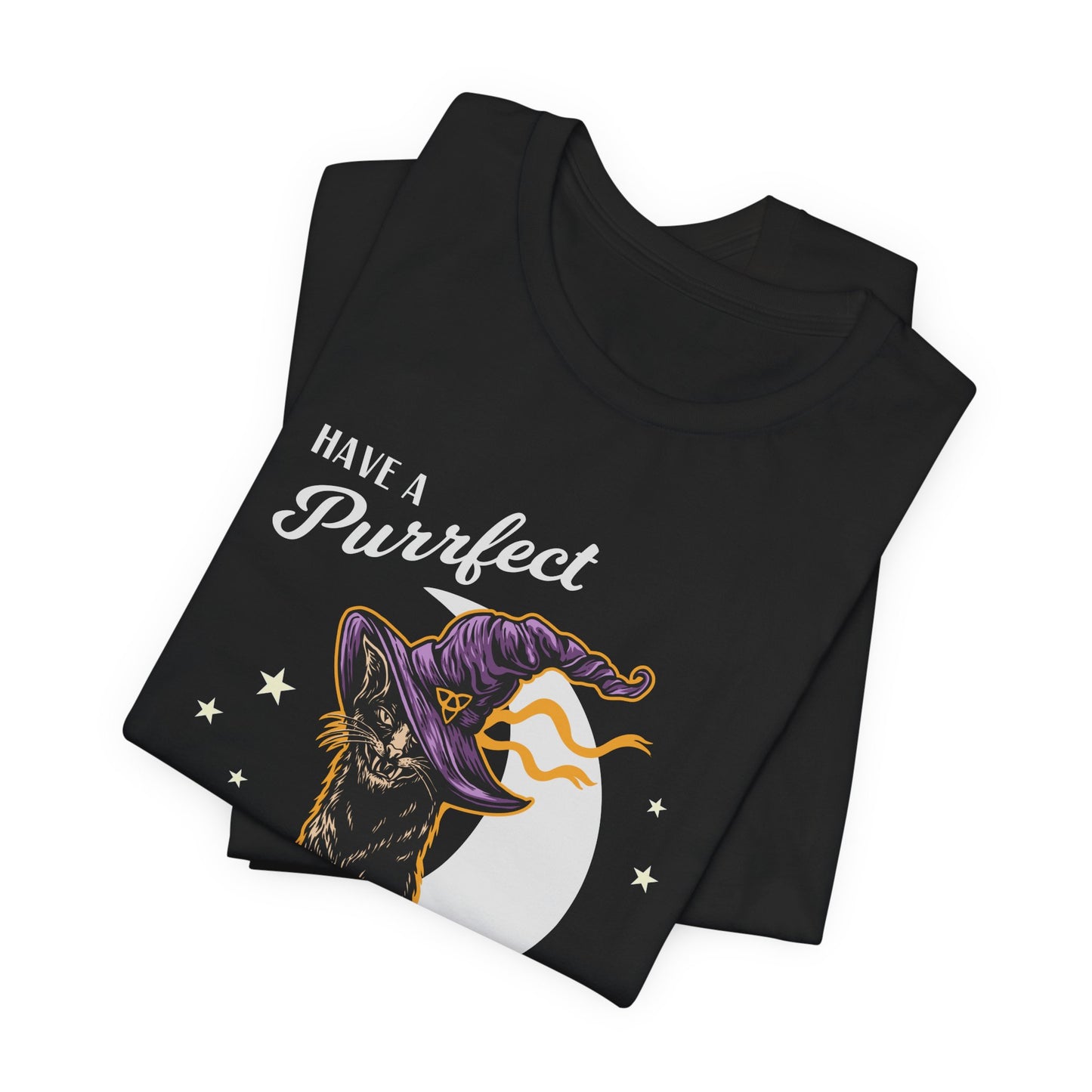 Have A Purfect Halloween - Unisex Jersey Short Sleeve Tee - 12921
