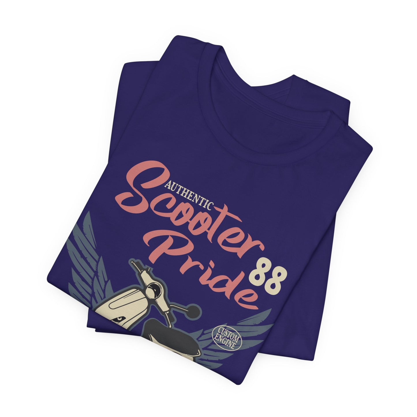 Authentic Scooter Pride - Unisex Jersey Short Sleeve Tee - 13300