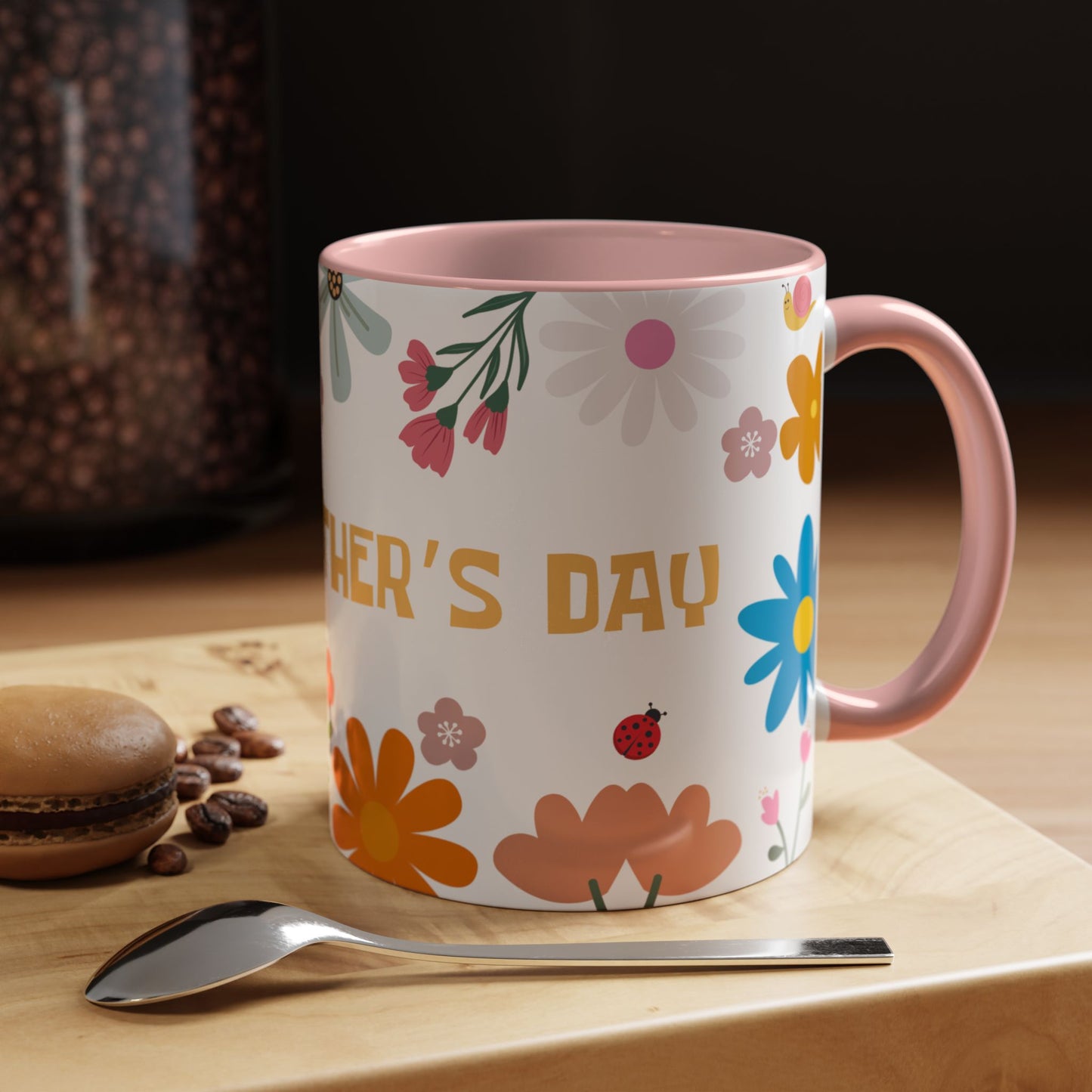 Floral Happy Mother's Day Coffee Mug - 11oz & 15oz - 11915