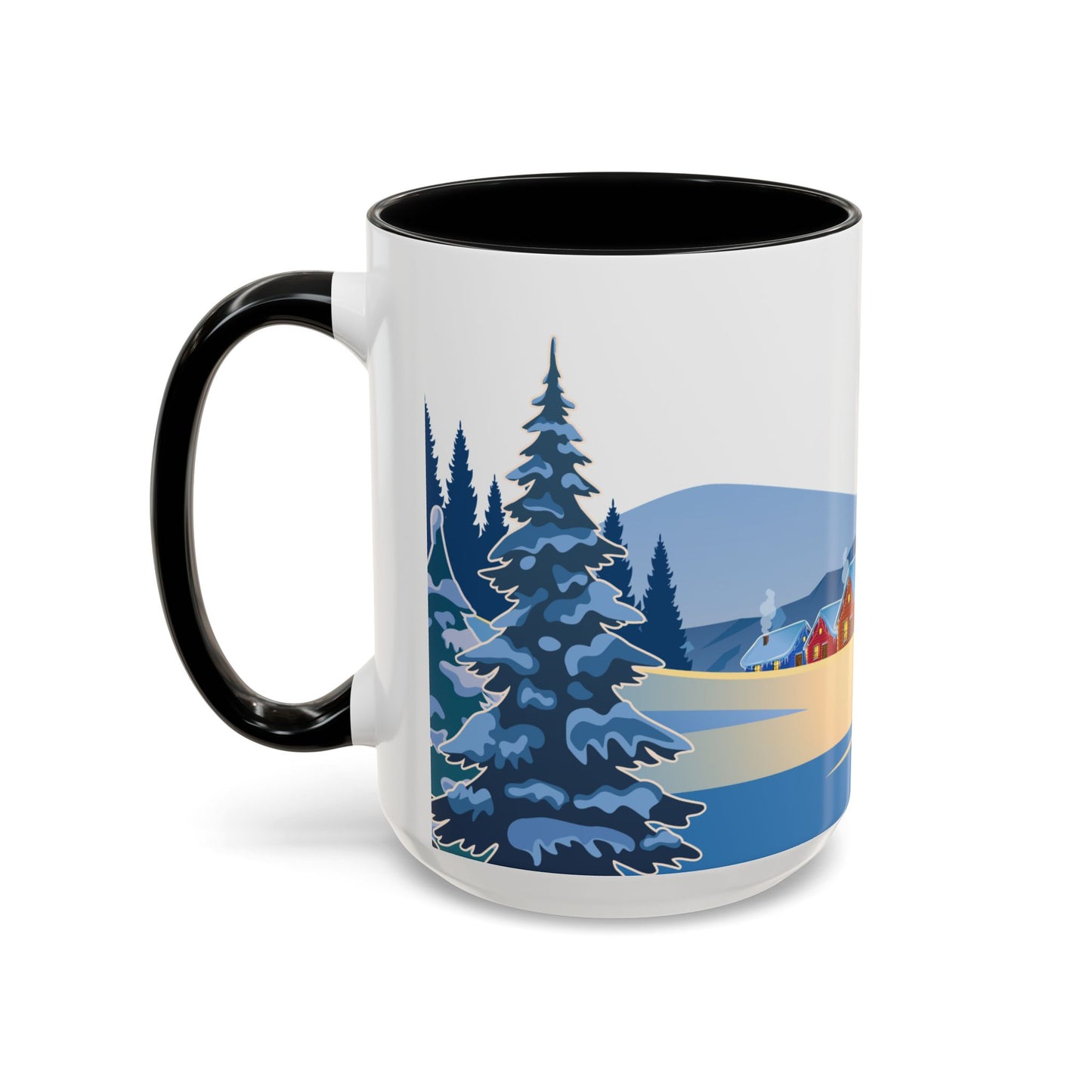 Winter Day - Accent Coffee Mug (11, 15oz) - 10440