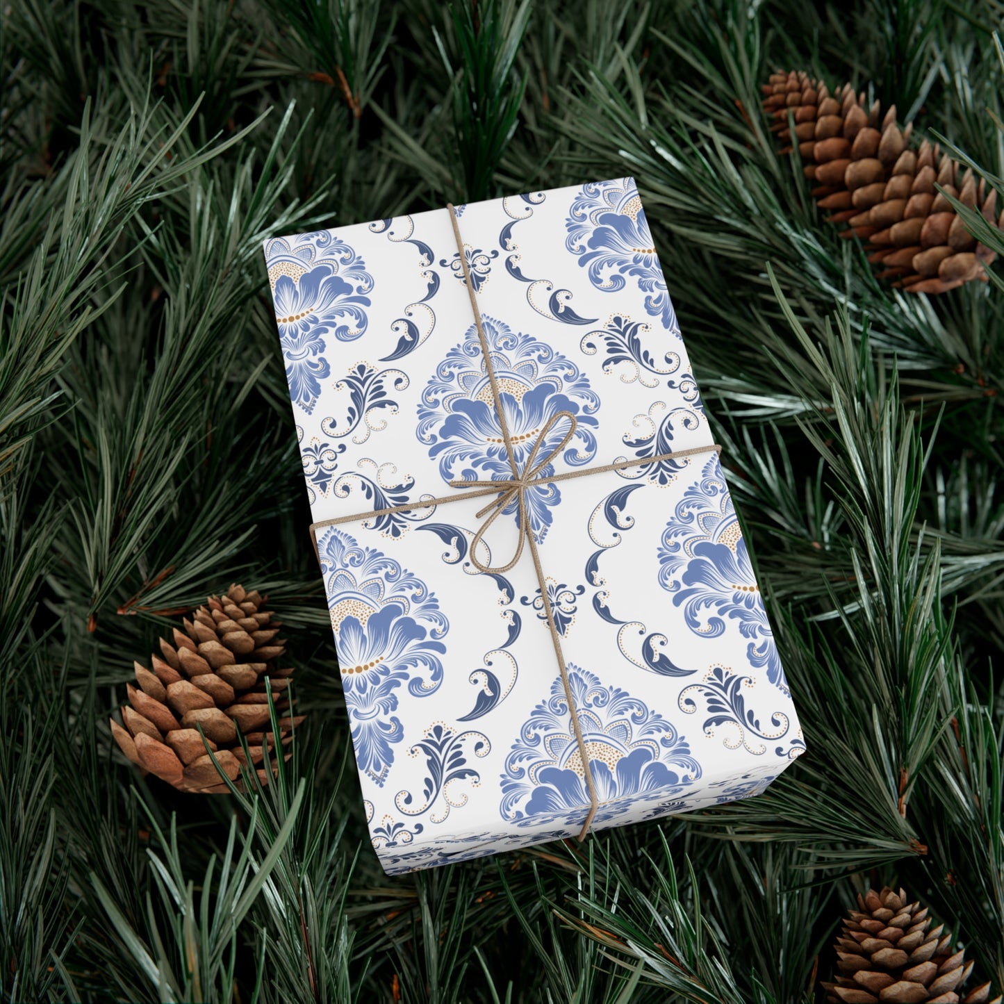 Light Blue Pattern - Gift Wrap Papers - 10311