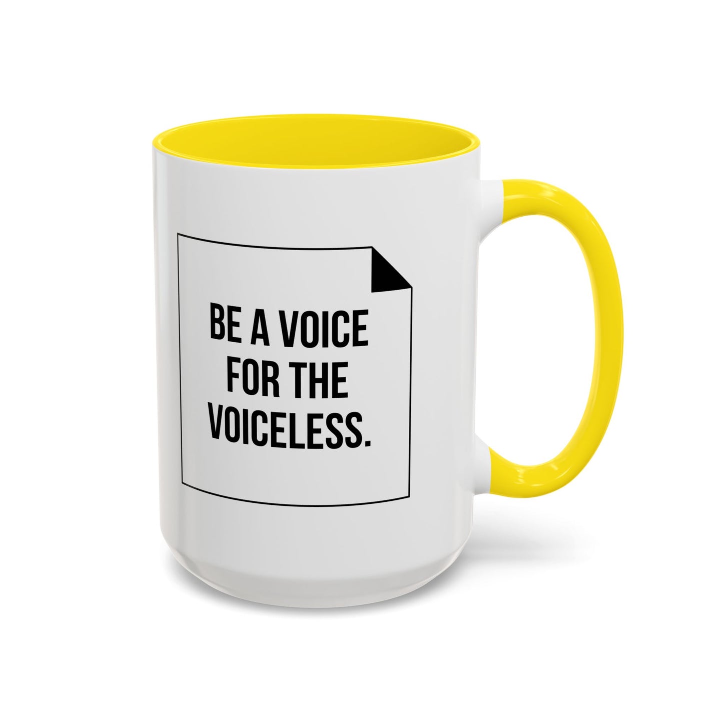 Make Yourself Heard - Accent Coffee Mug (11, 15oz) - 11187